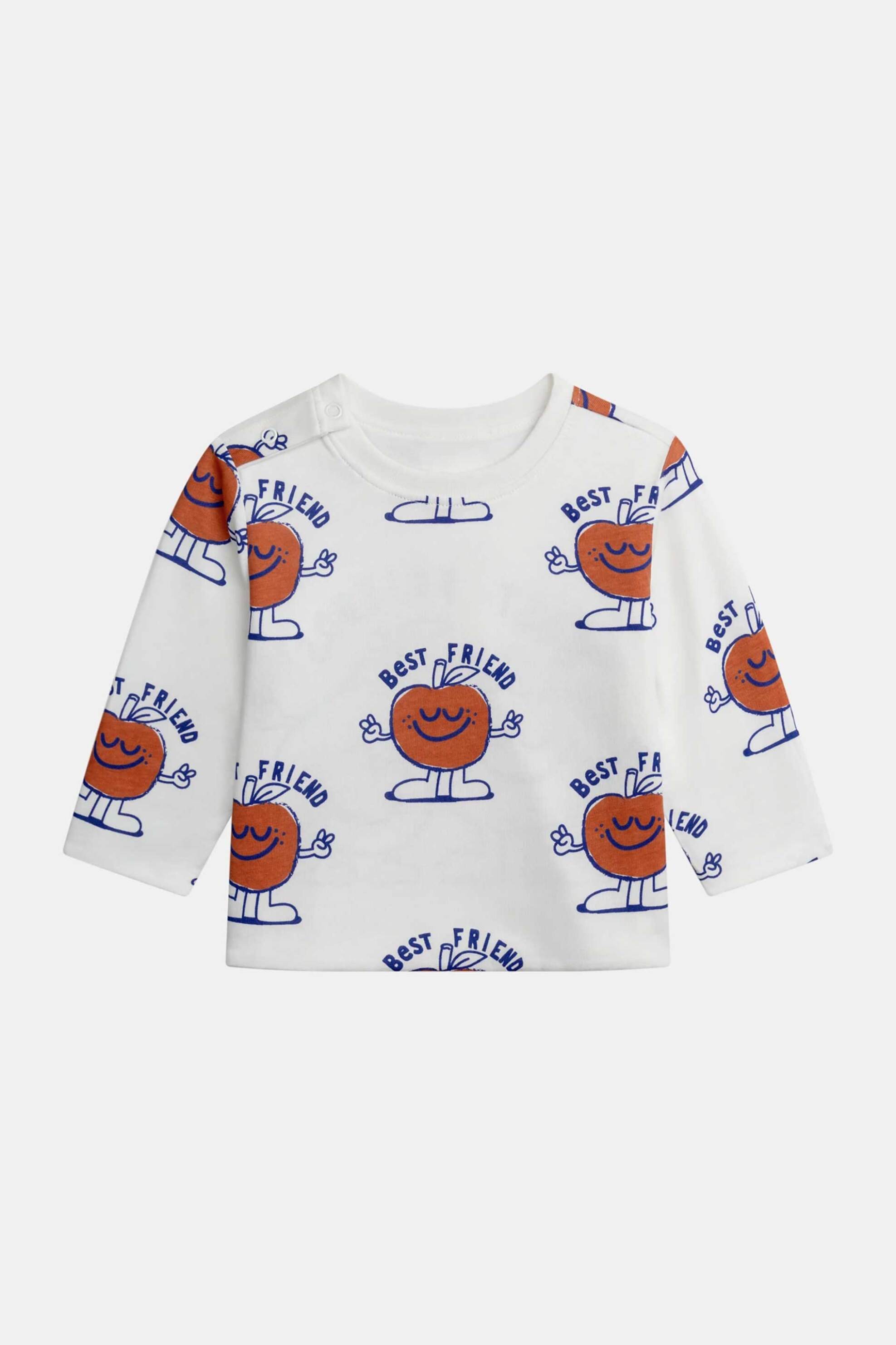 DPAM βρεφική μπλούζα για αγόρια 2 σε 1 "Best Friends" - 371299 Λευκό φωτογραφία