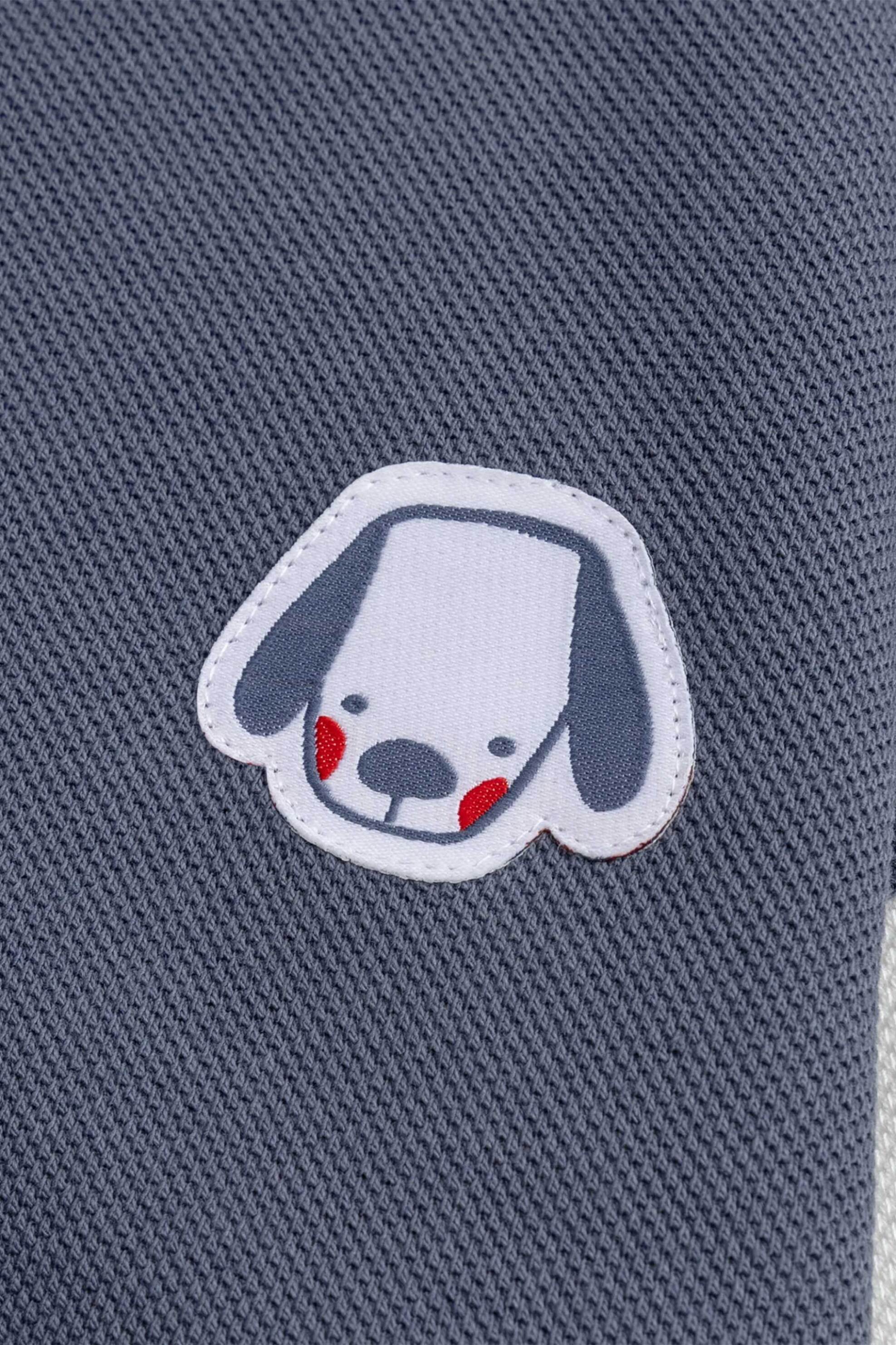 DPAM βρεφική ζακέτα για αγόρια "College Puppy" - 370689 Γκρι φωτογραφία