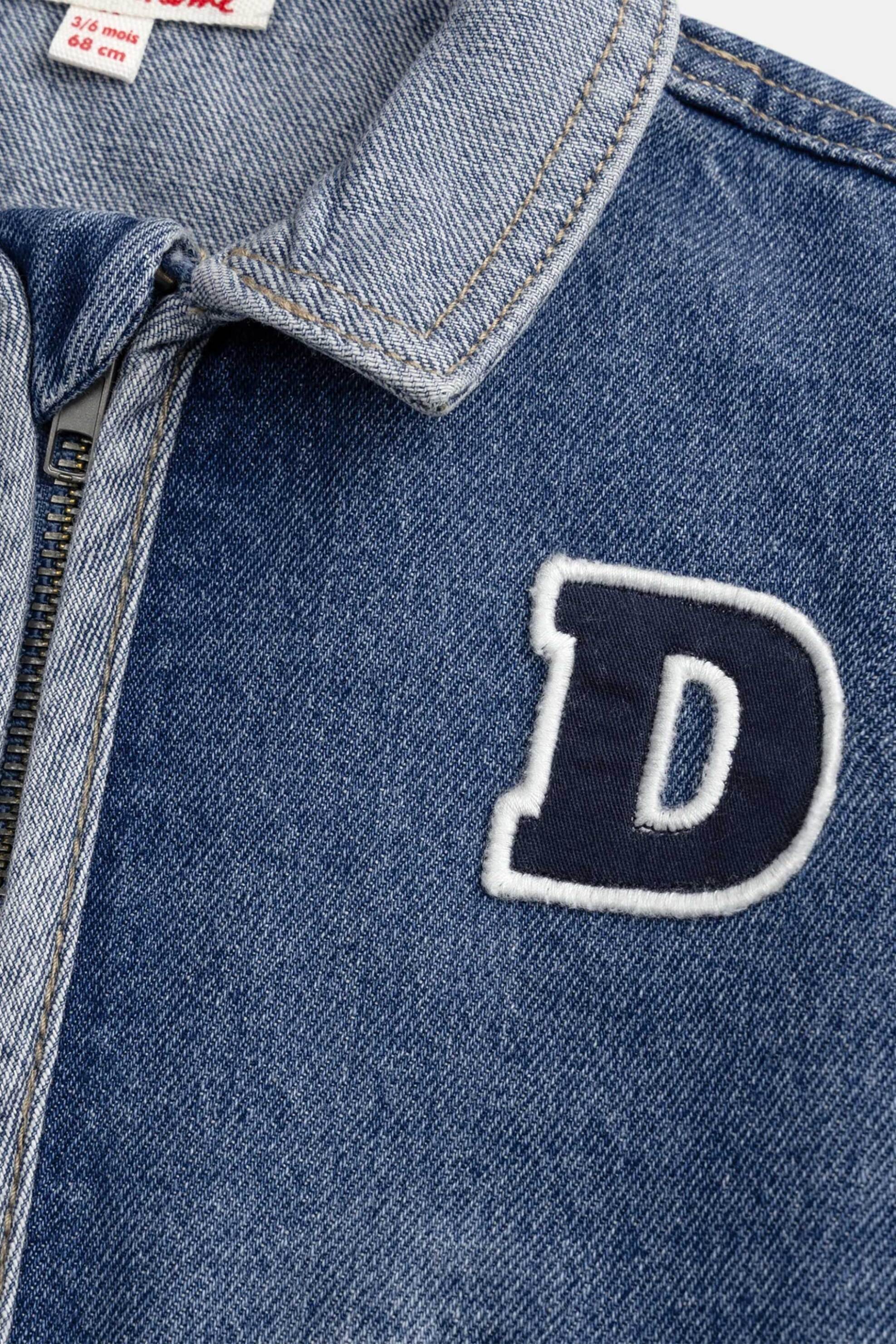 Dpam Βρεφικό Denim Μπουφάν για Αγόρια Cool - 370841 Blue