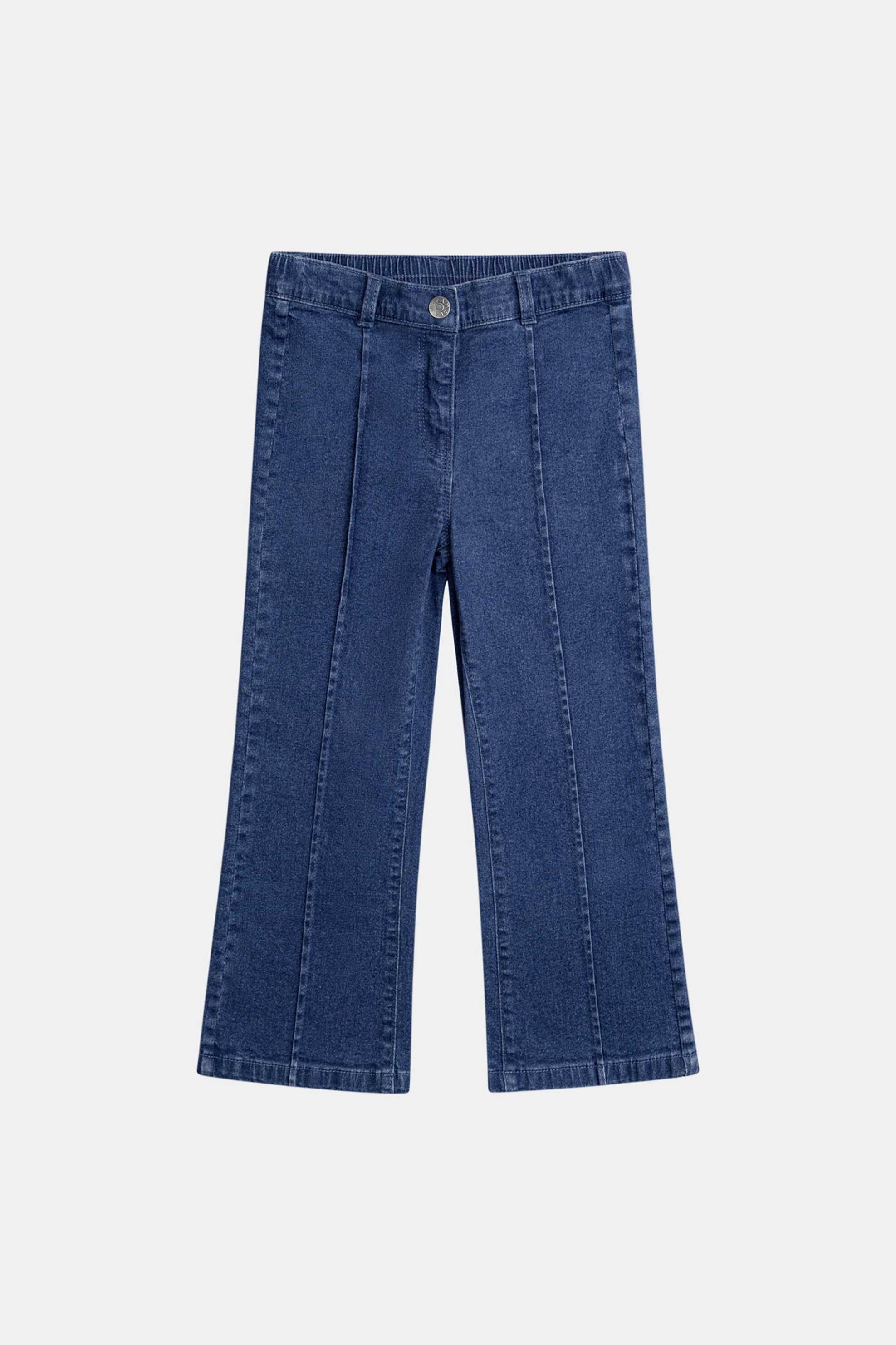 DPAM παιδικό τζιν παντελόνι για κορίτσια "Touch" - 370513 Denim Blue