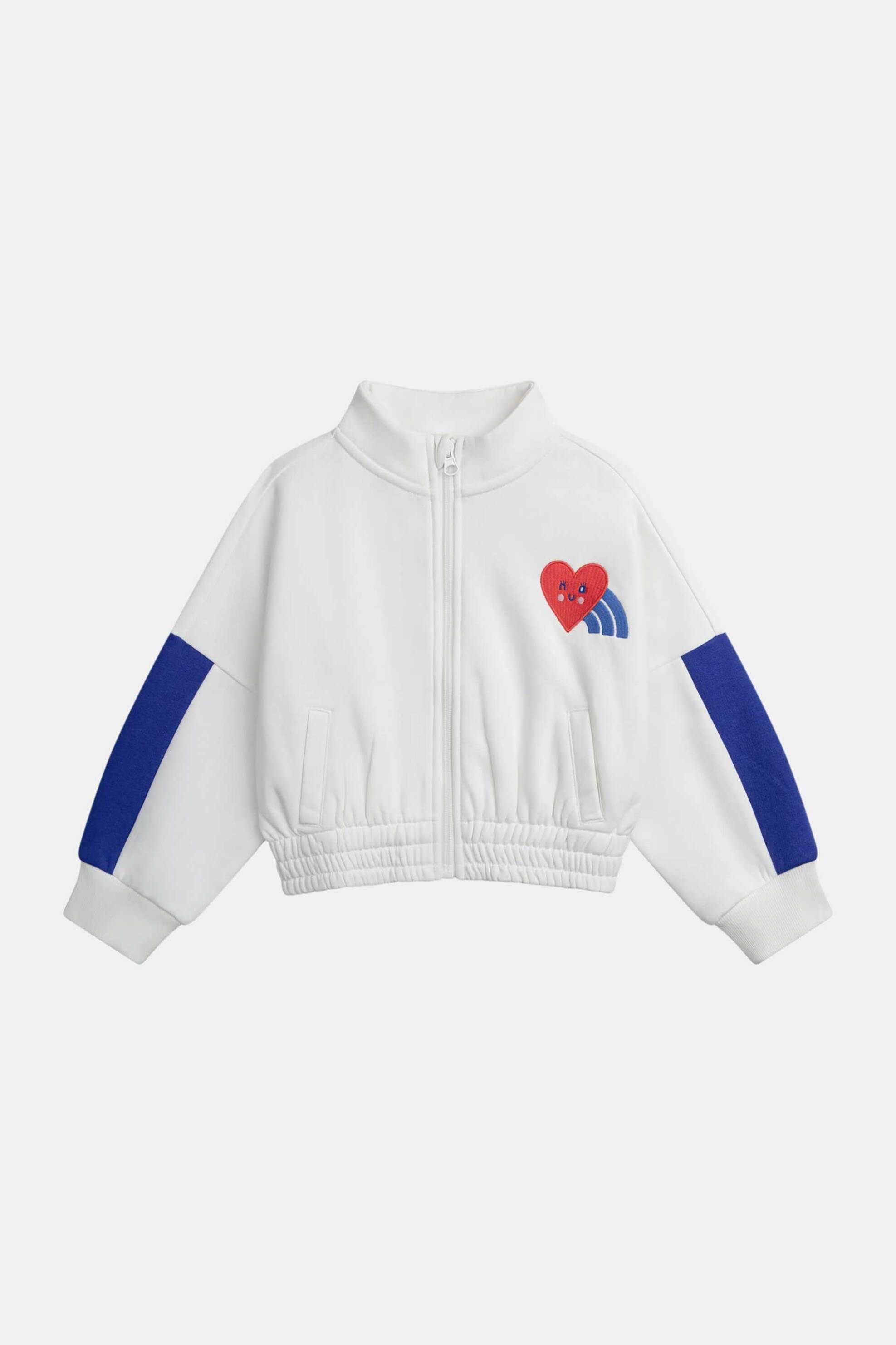 DPAM DPAM παιδική ζακέτα για κορίτσια "White Vintage" - 370564 Λευκό