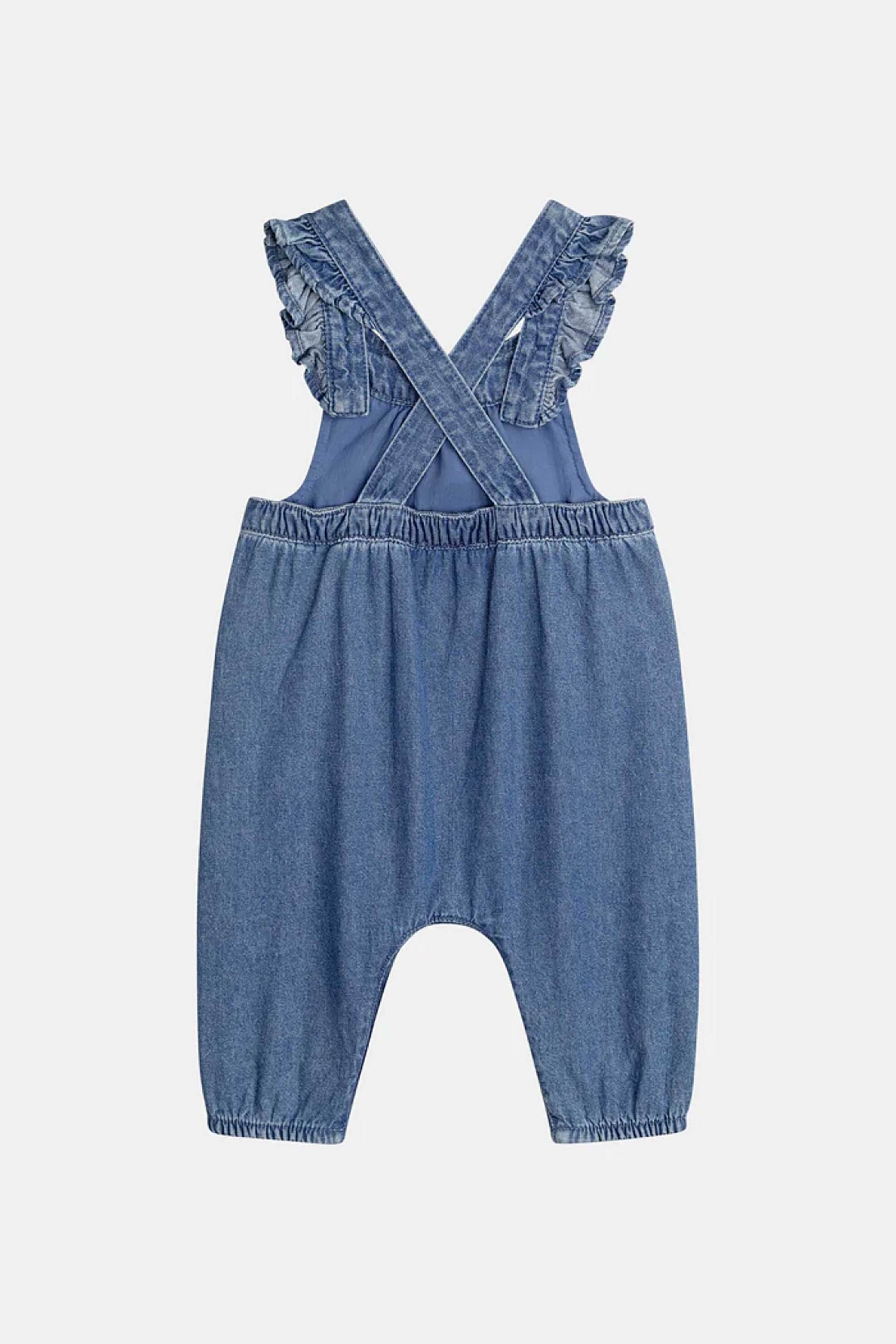 DPAM βρεφική denim σαλοπέτα για κορίτσια "Cute" - 370642 Denim Blue φωτογραφία