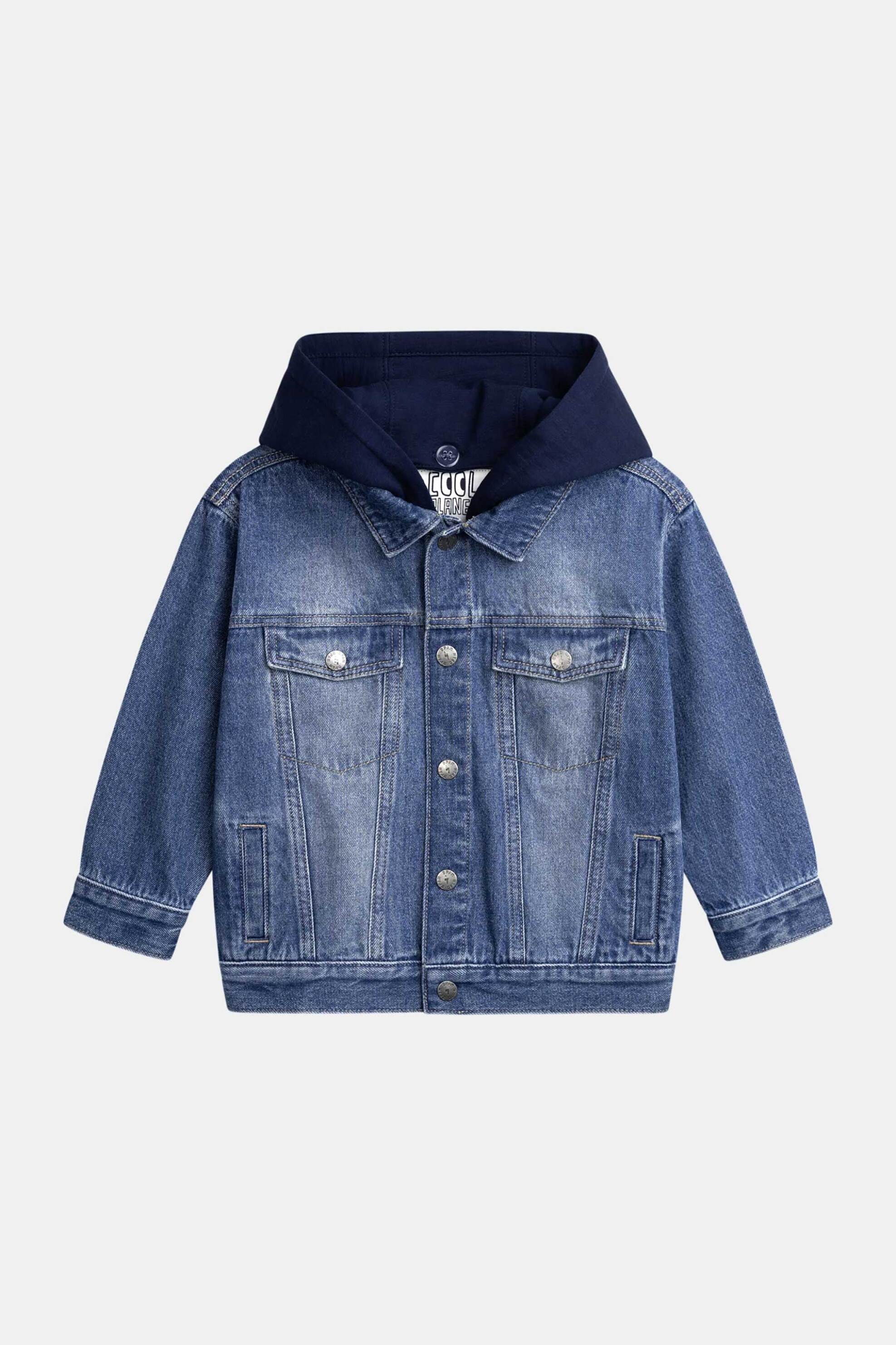 DPAM παιδικό denim μπουφάν για αγόρια "Removable" - 370793 Denim Blue