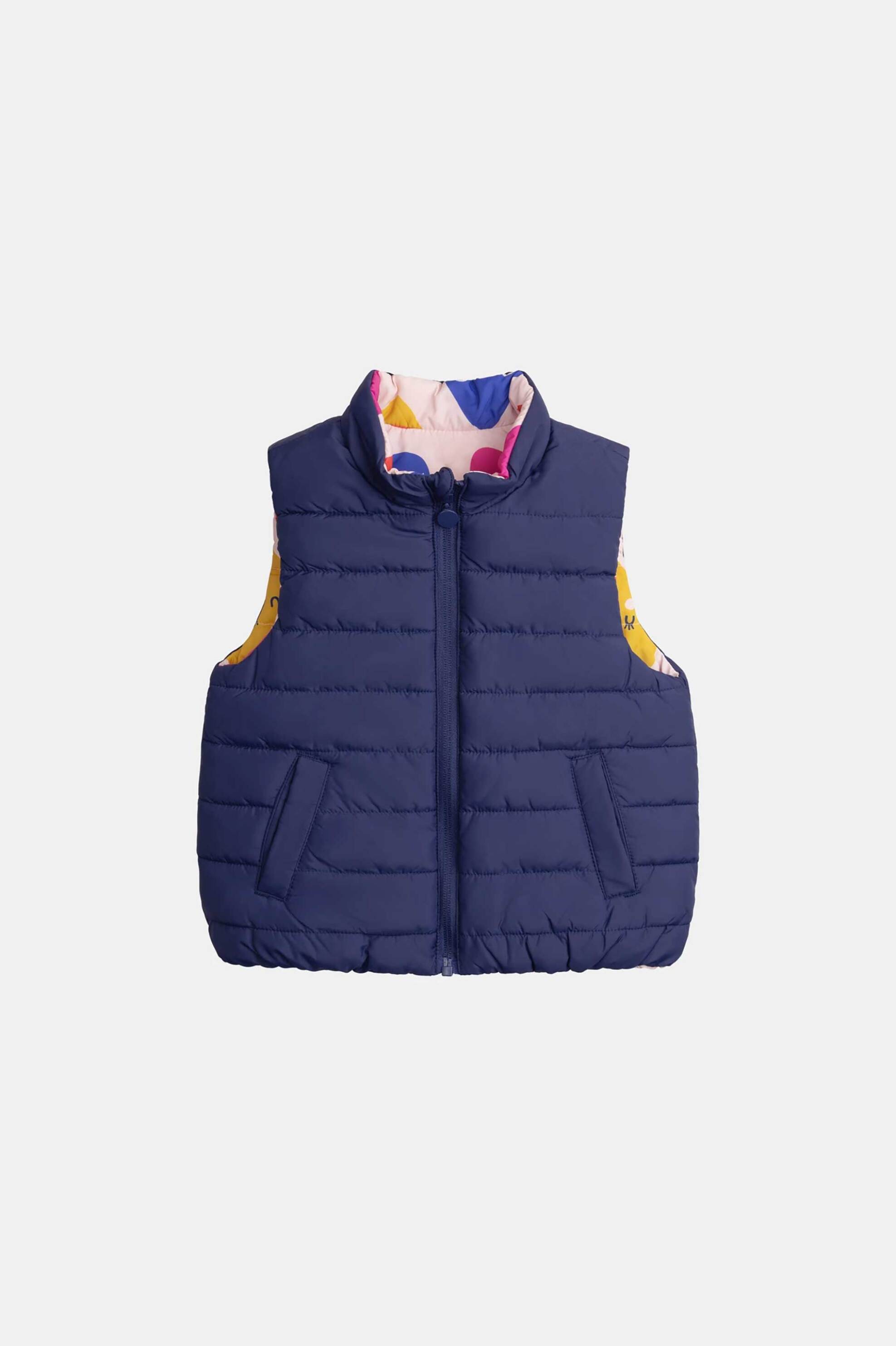 DPAM παιδικό αμάνικο μπουφάν για κορίτσια 2 σε 1 "Chrome Hearts" - 370765 Ροζ Ανοιχτό φωτογραφία