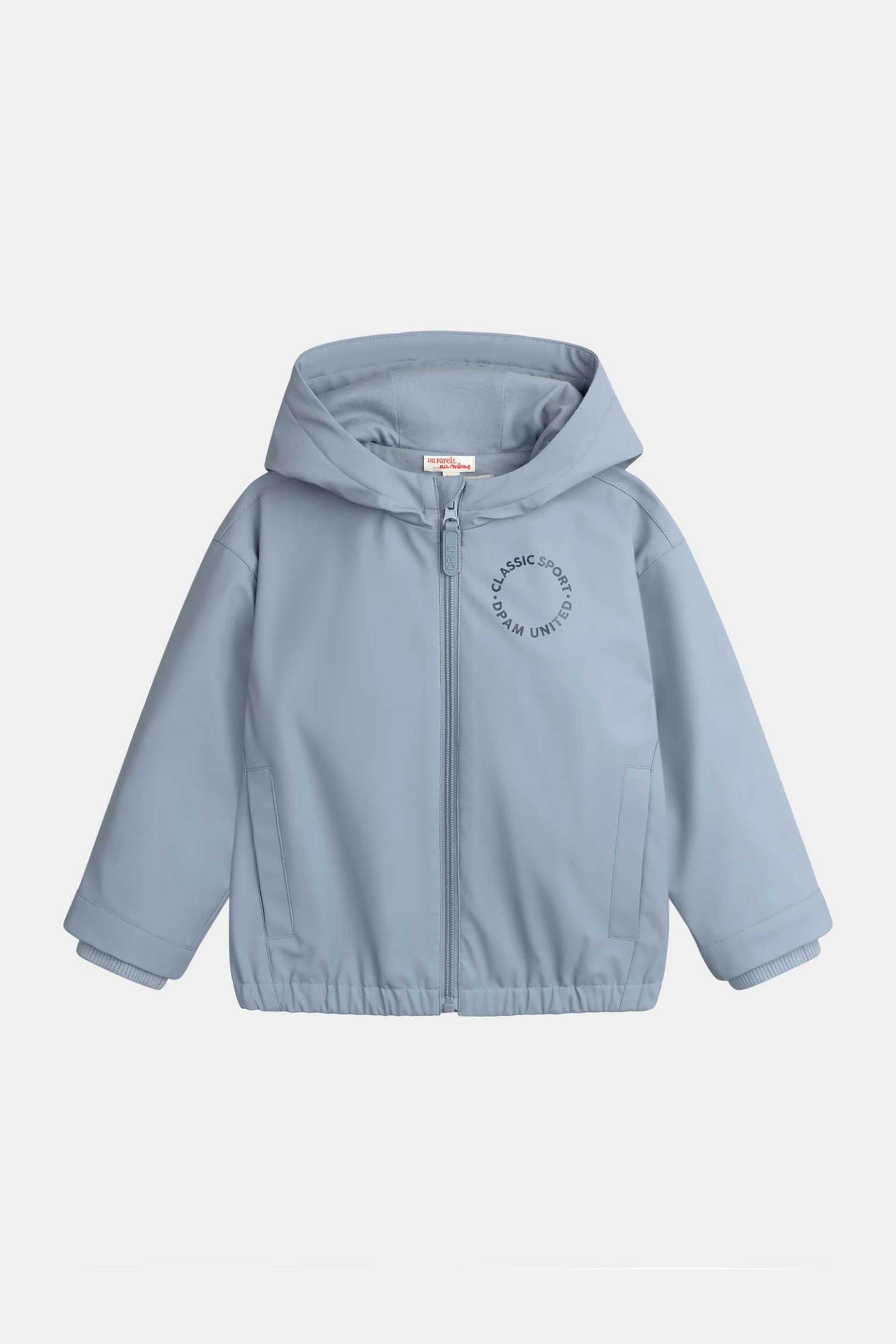 DPAM παιδικό μπουφάν για αγόρια "Blue United" - 370786 Γκρι Γαλάζιο