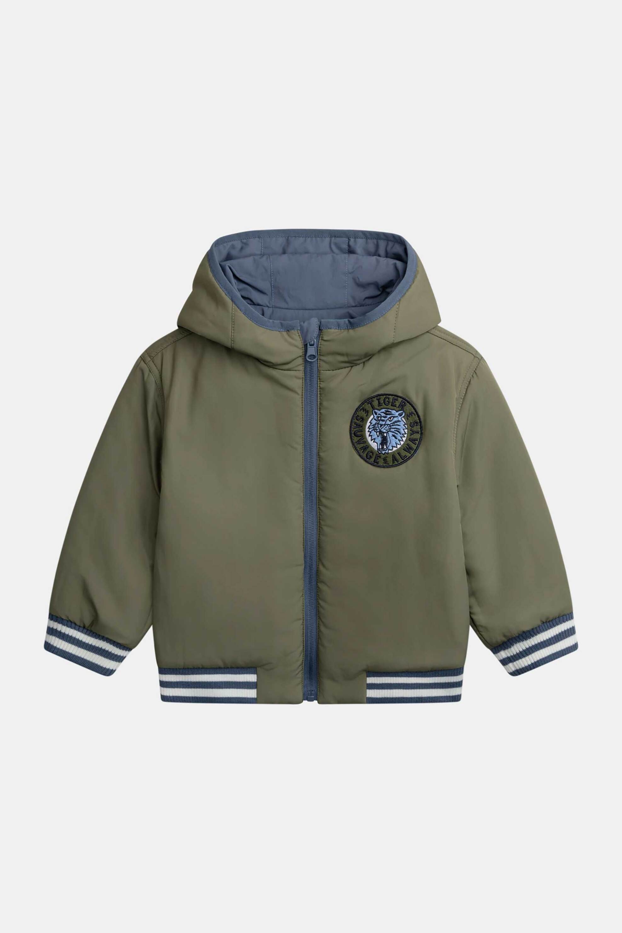 DPAM παιδικό μπουφάν για αγόρια 2 σε 1 "Olive Tiger" - 370779 Μπλε Σκούρο φωτογραφία