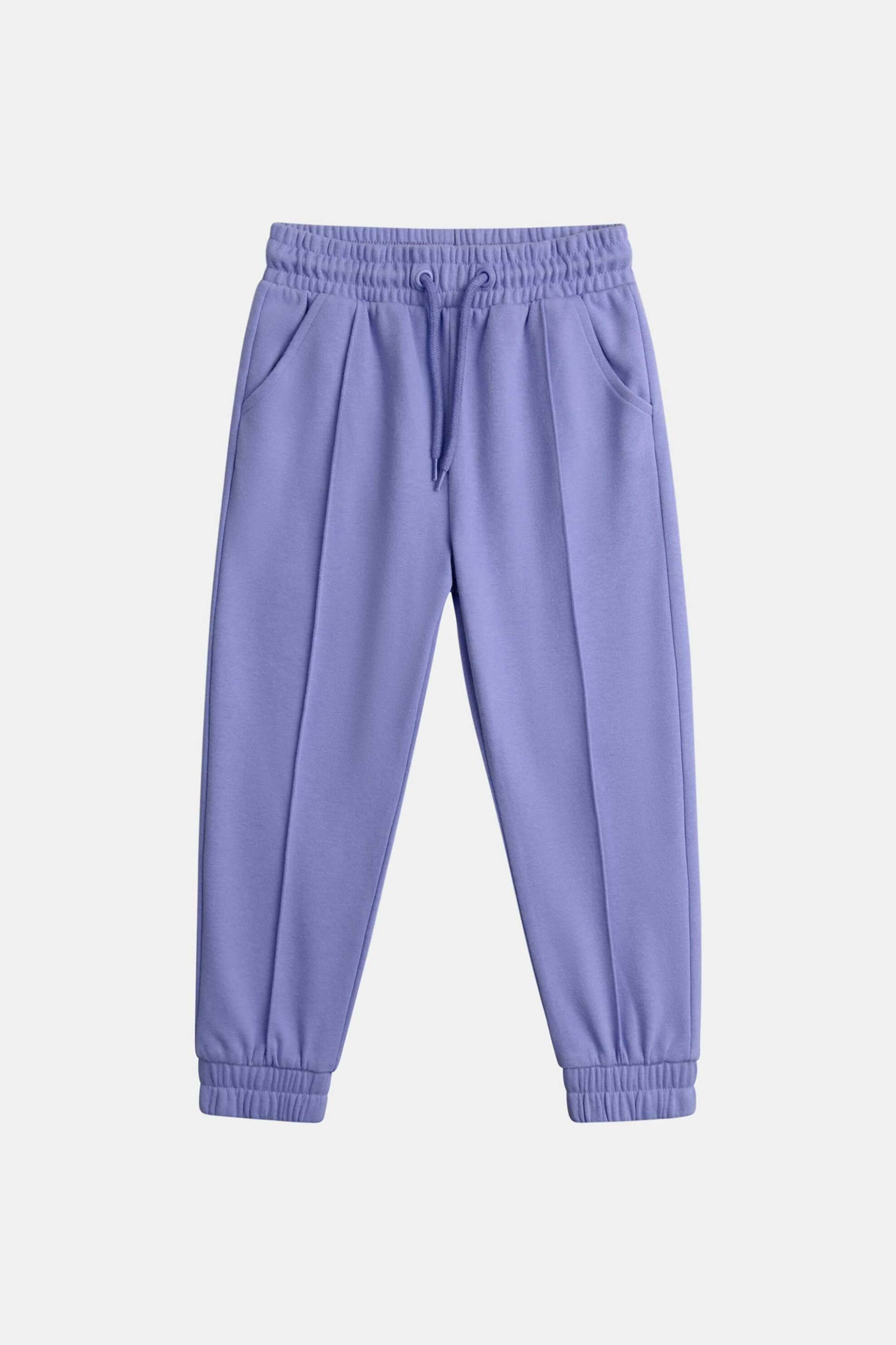 DPAM DPAM παιδικό παντελόνι φόρμας για κορίτσια "Baby Violet Joggers" - 370224 Μοβ