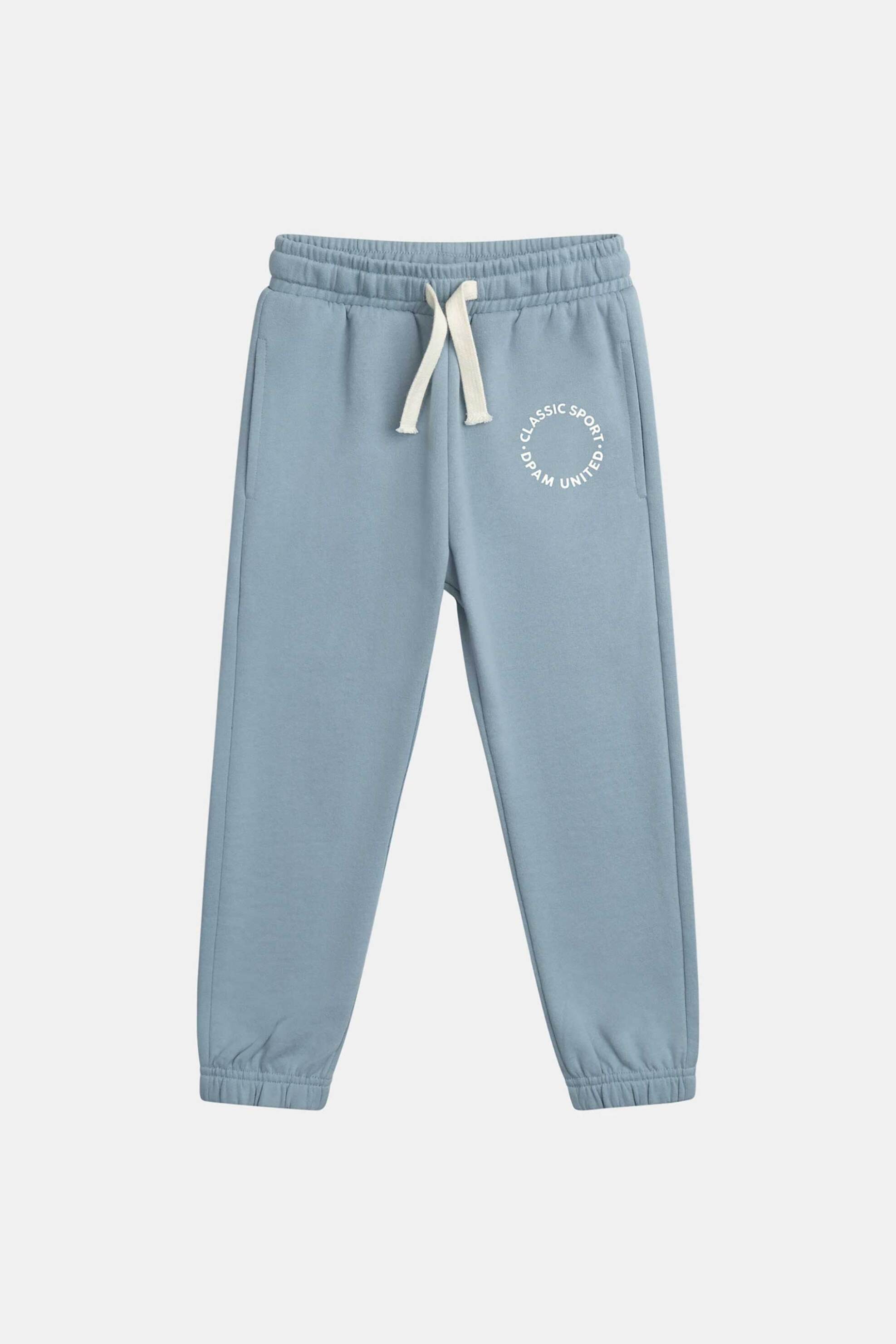 DPAM παιδικό παντελόνι φόρμας για αγόρια "Blue United" - 370260 Γαλάζιο