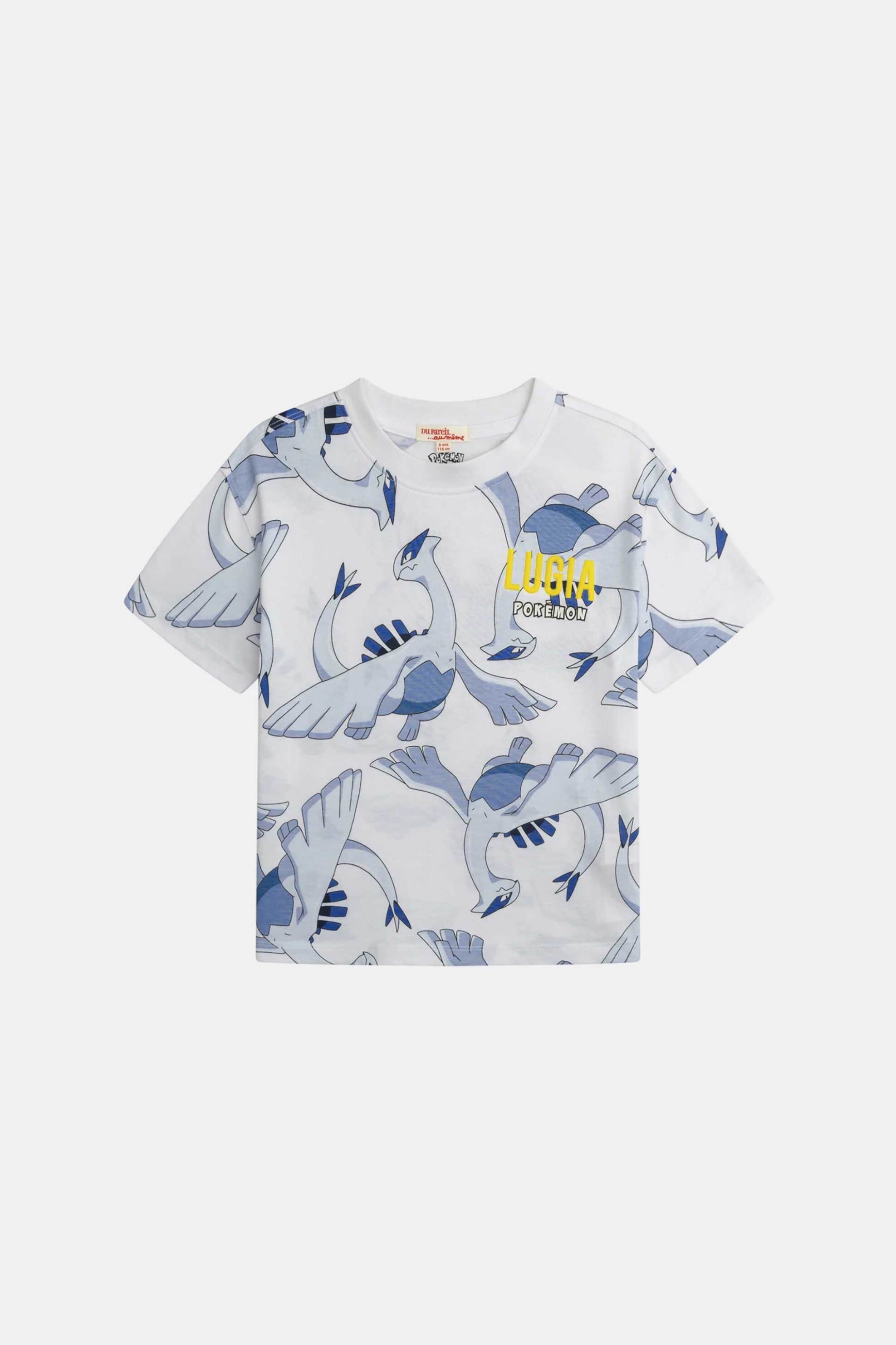 DPAM παιδική μπλούζα για αγόρια "Lugia" - 373121 Λευκό φωτογραφία