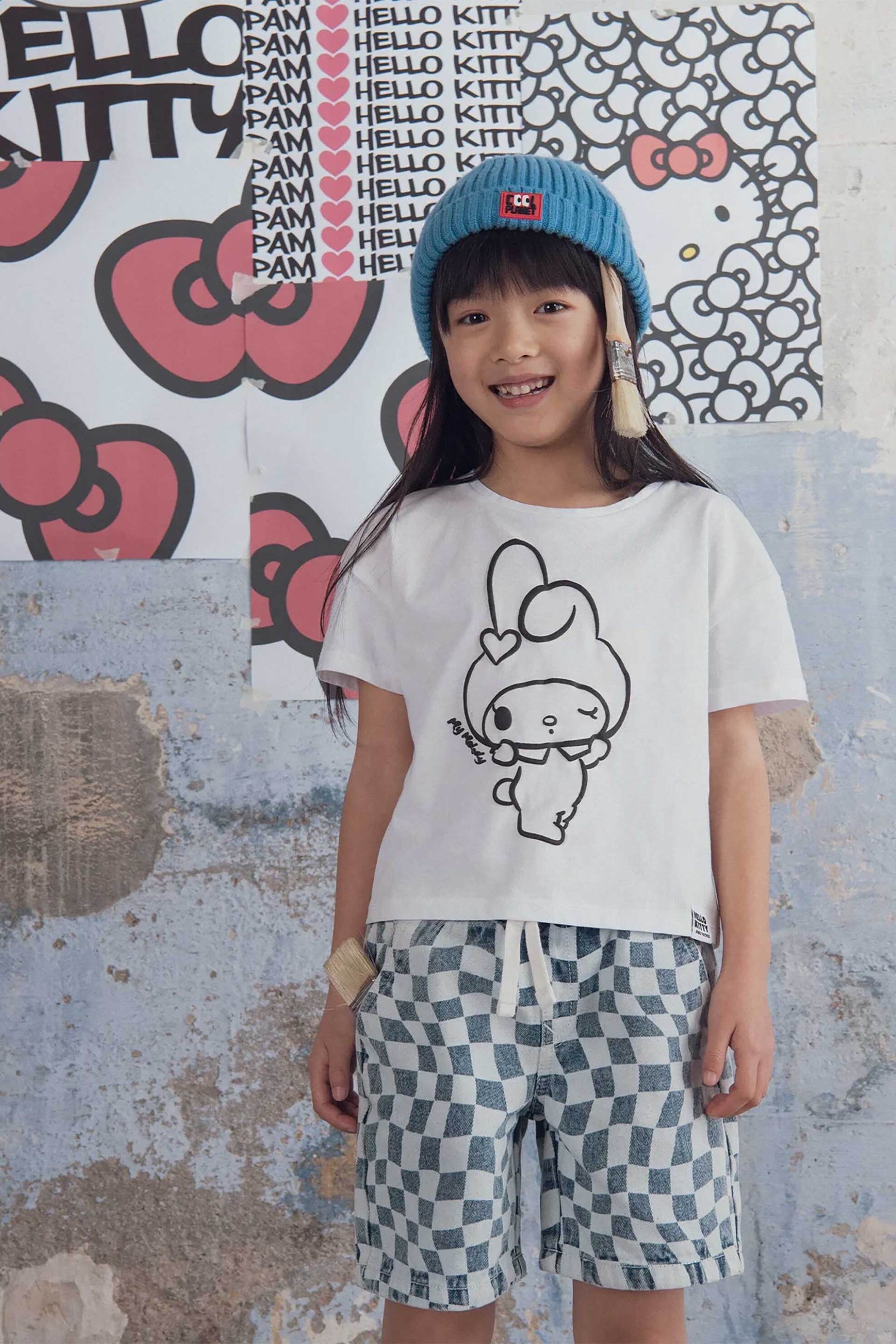 DPAM παιδική μπλούζα για κορίτσια "My Melody" - 373106 Λευκό