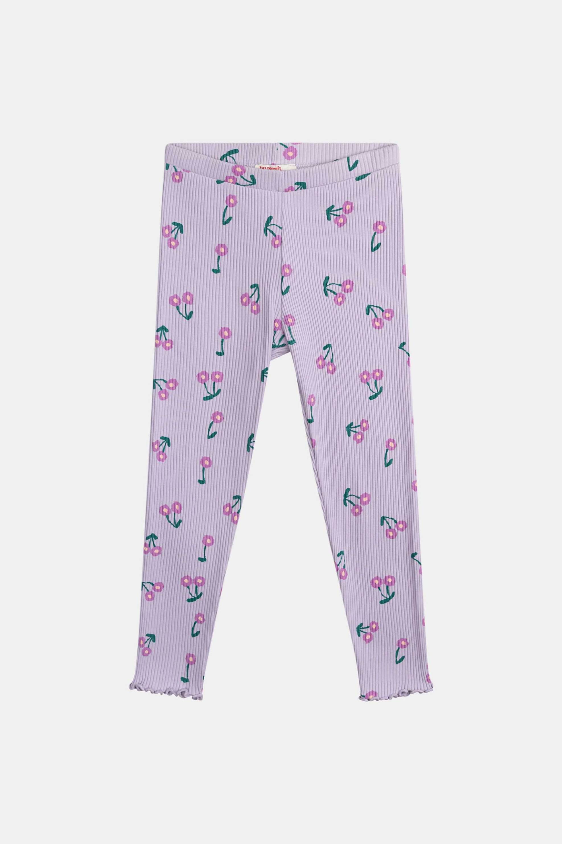 DPAM παιδικό κολάν για κορίτσια "Lila Flowers" - 373191 Λιλά