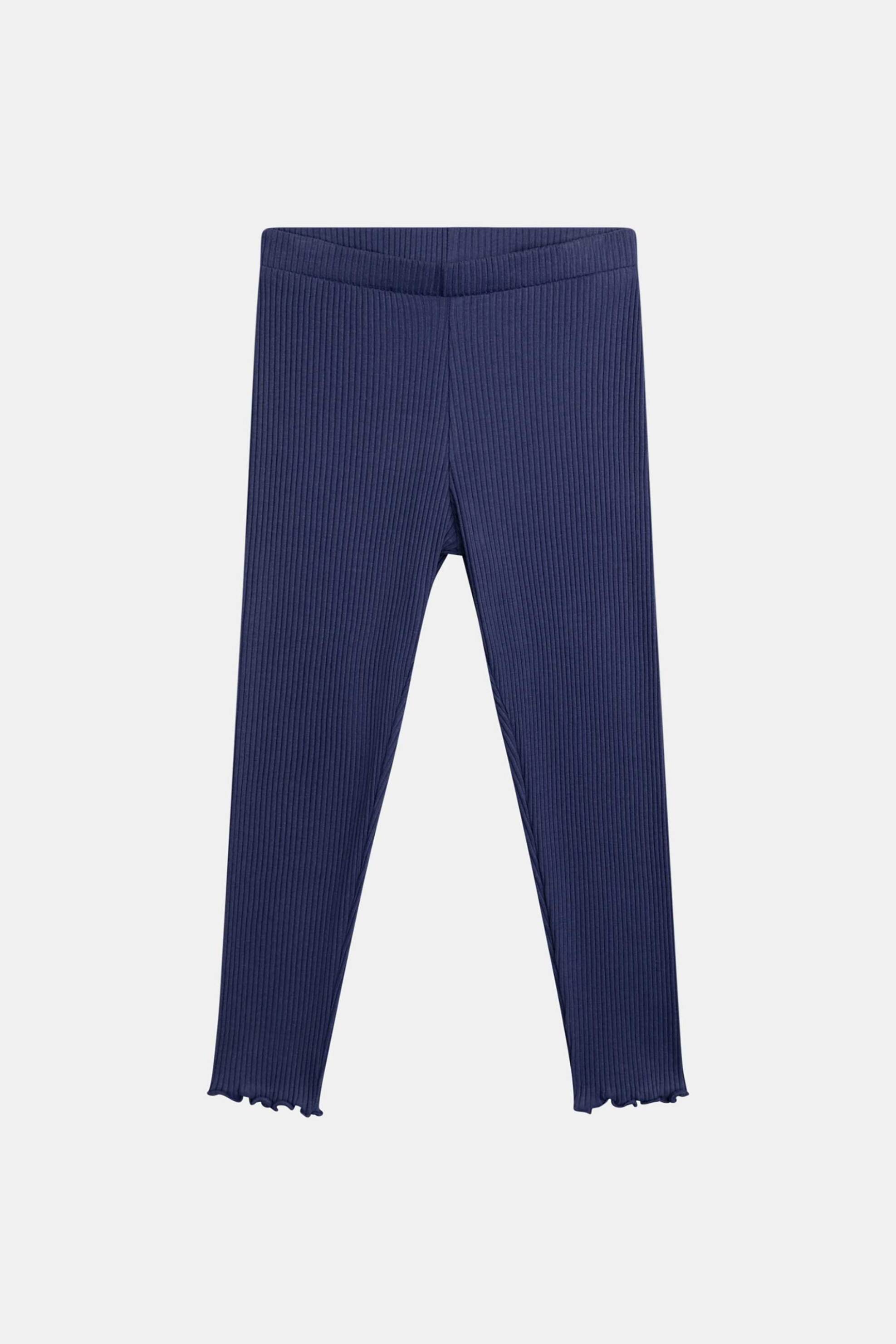 DPAM παιδικό κολάν για κορίτσια "Navy Ruffles" - 373200 Μπλε Σκούρο