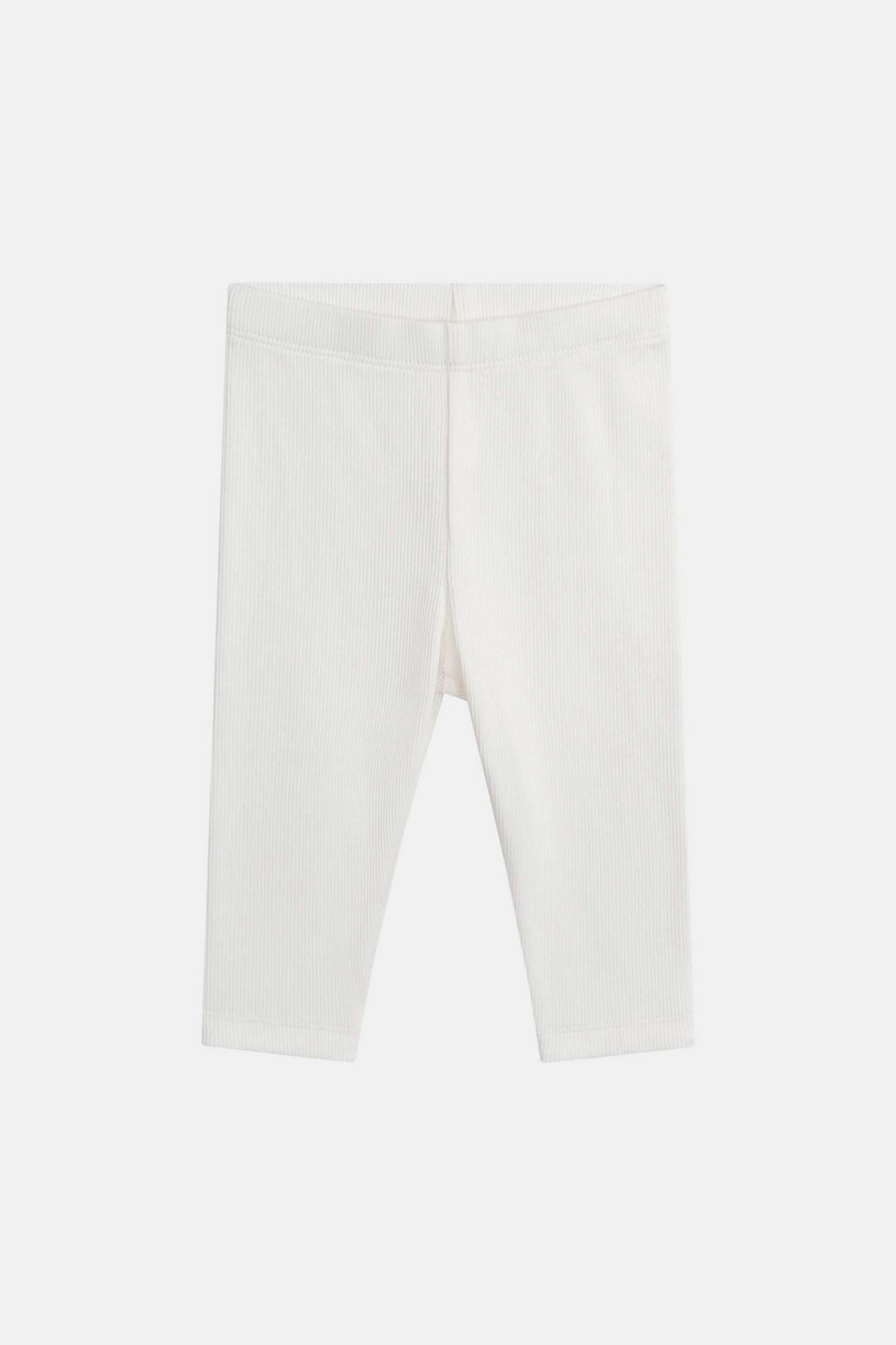 DPAM βρεφικό κολάν για κορίτσια "Ribbed White" - 373218 Λευκό