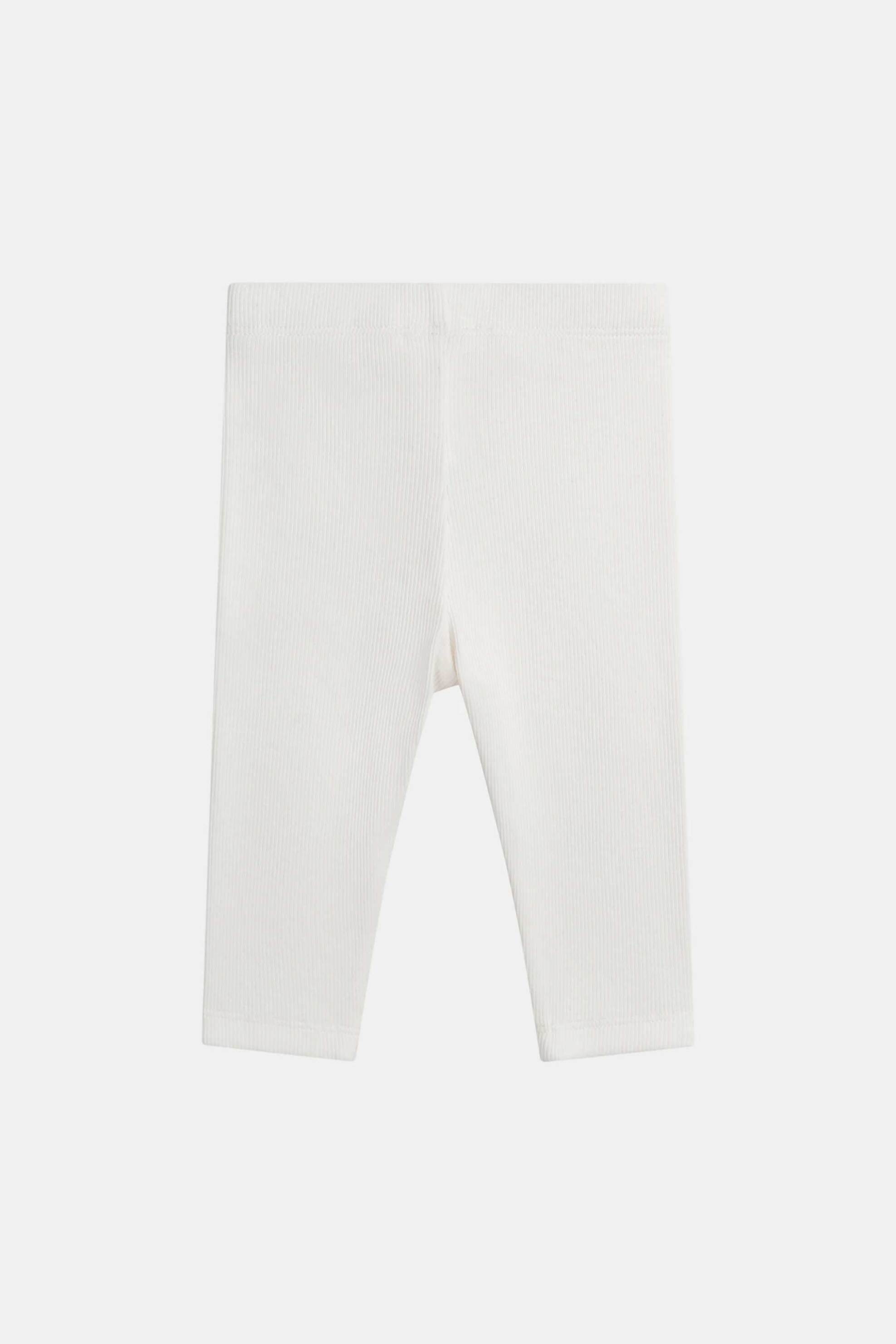 DPAM βρεφικό κολάν για κορίτσια "Ribbed White" - 373218 Λευκό φωτογραφία