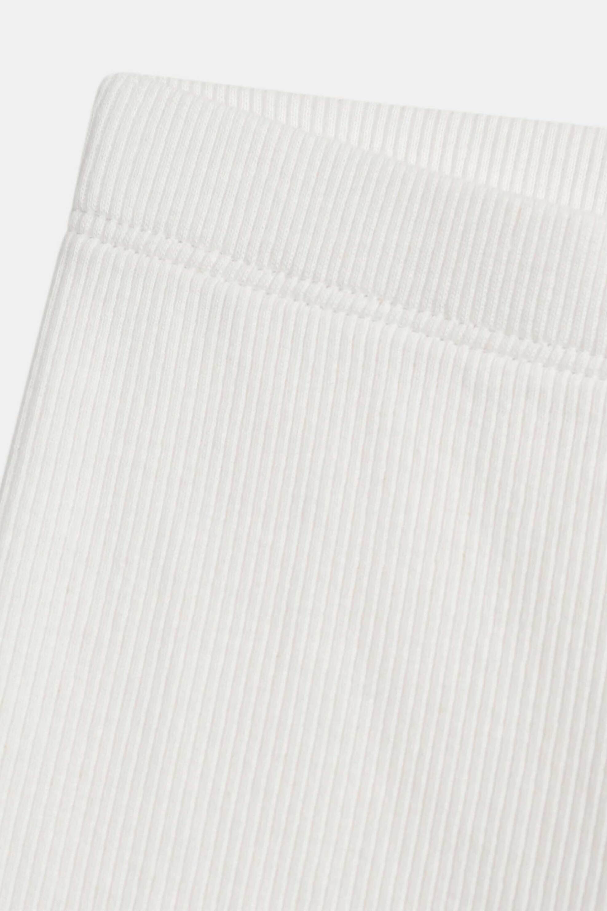 DPAM βρεφικό κολάν για κορίτσια "Ribbed White" - 373218 Λευκό φωτογραφία