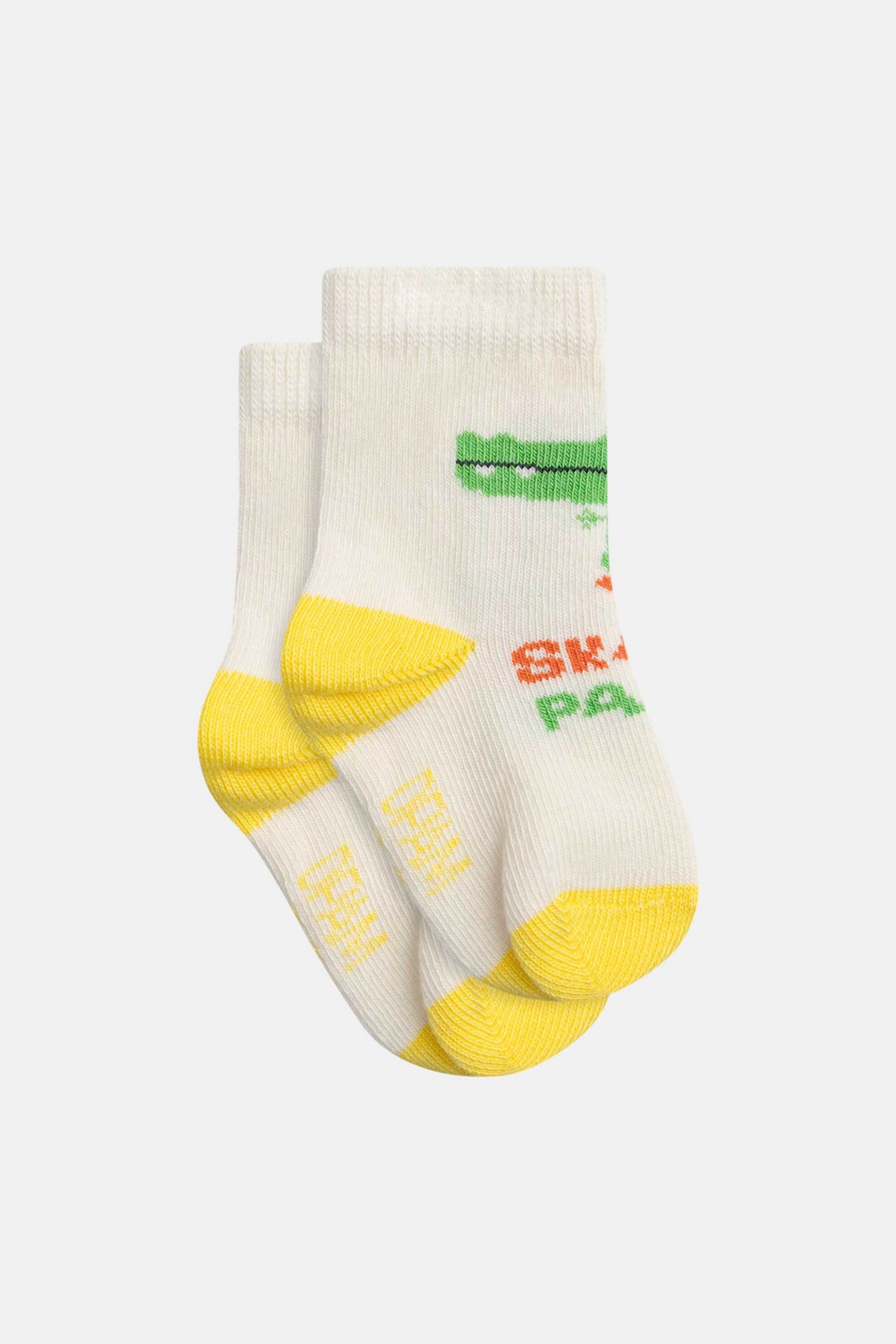 DPAM βρεφικές κάλτσες για αγόρια "Skate Party" - 373246 Μπεζ