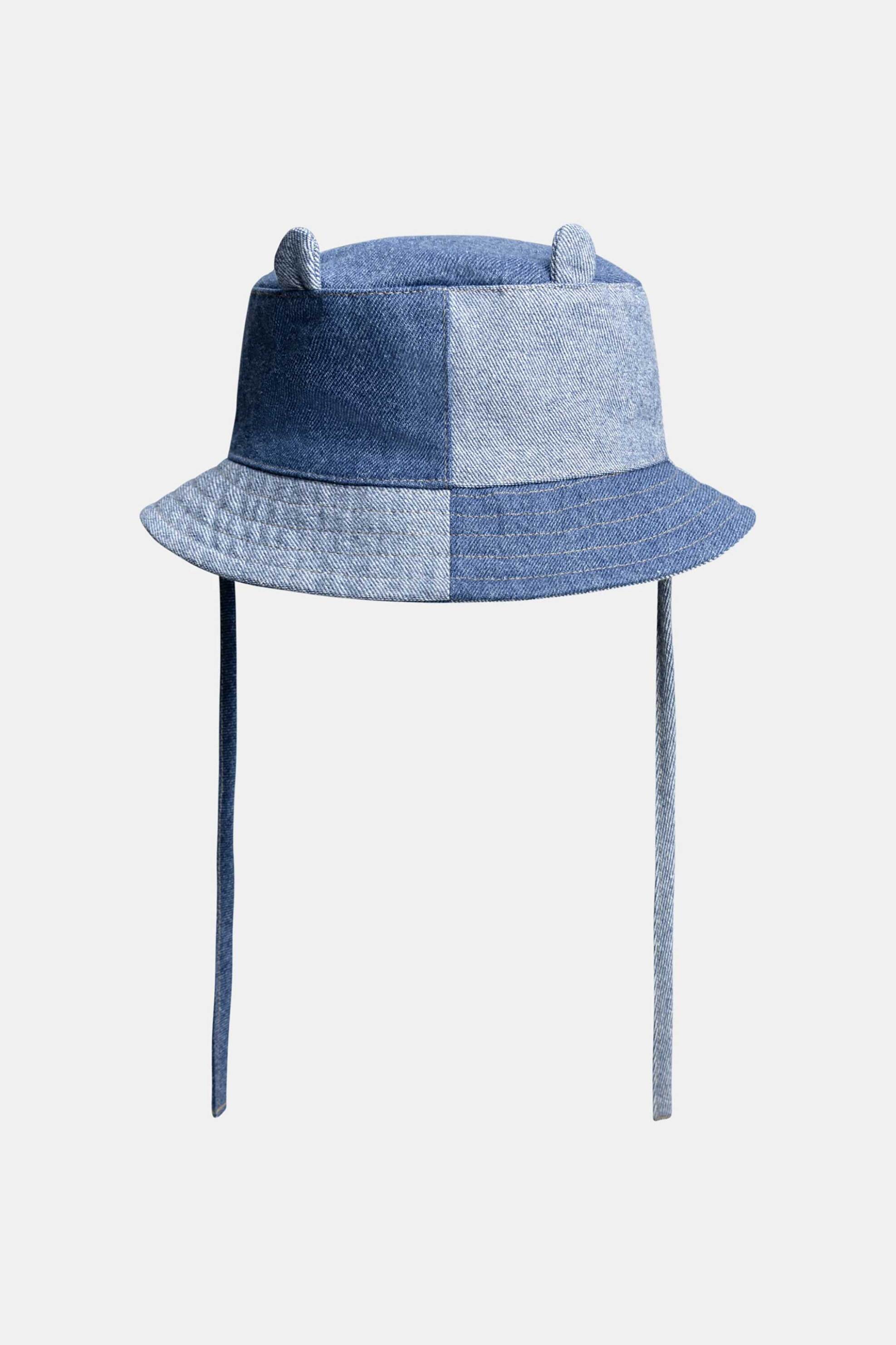 DPAM βρεφικό denim καπέλο για αγόρια "Ears" - 373174 Denim Blue