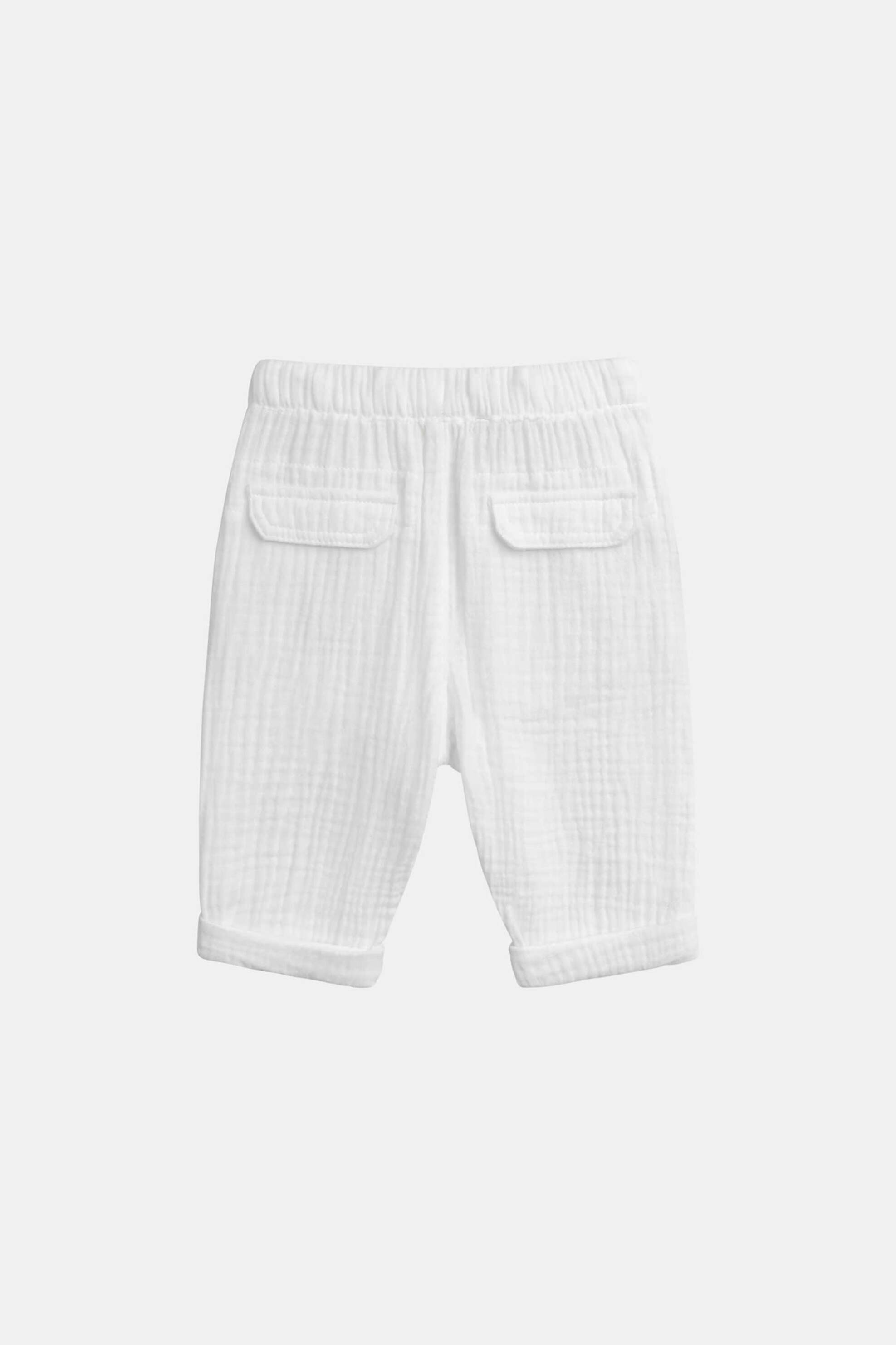 DPAM βρεφικό γκοφρέ παντελόνι για αγόρια - 373432 Λευκό φωτογραφία