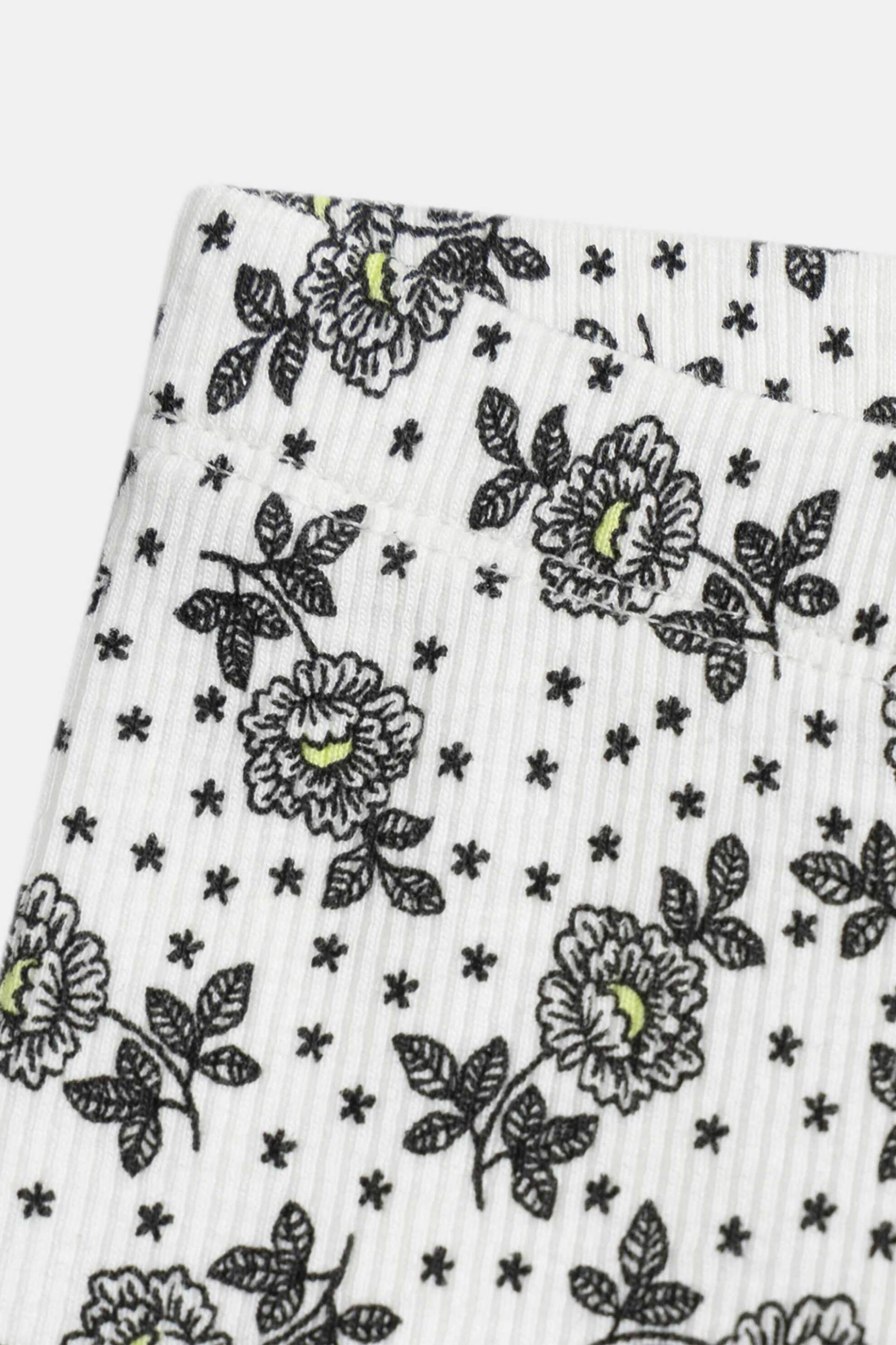 DPAM βρεφικό κολάν για κορίτσια "Black Pattern" - 373440 Λευκό φωτογραφία