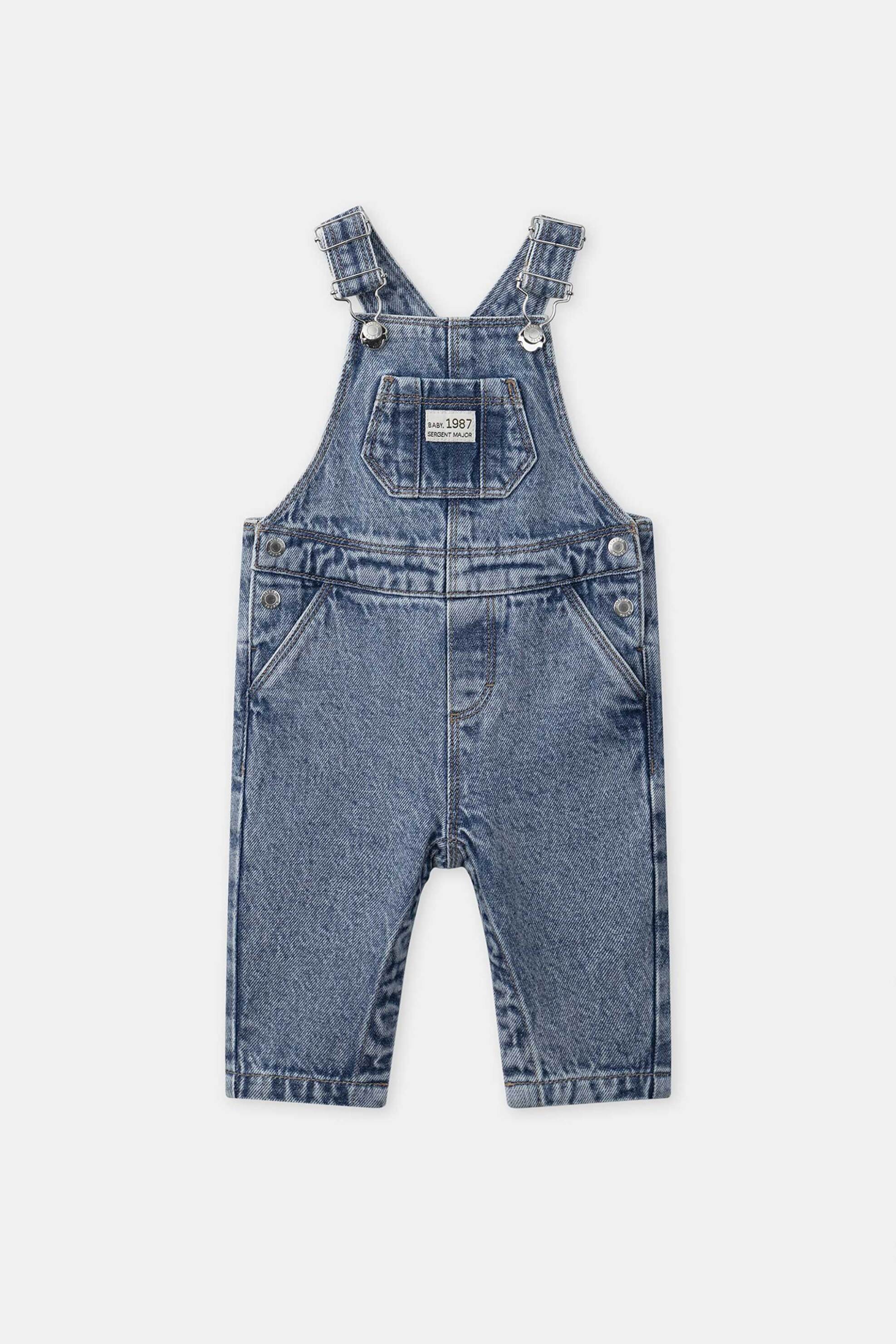 DPAM βρεφική denim σαλοπέτα για αγόρια "Timeless" - 373593 Denim Blue φωτογραφία