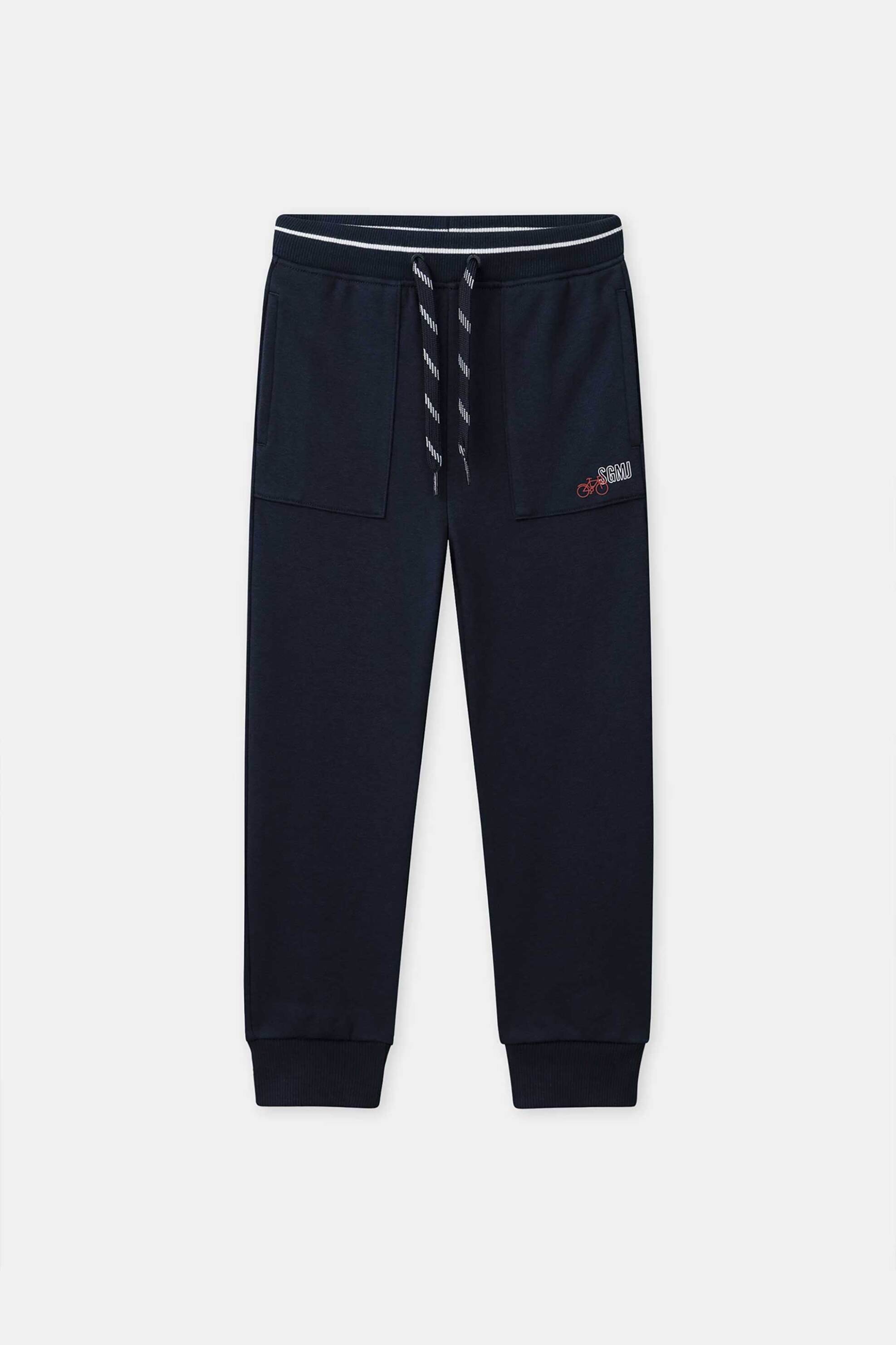 DPAM παιδικό παντελόνι φόρμας για αγόρια "Navy Bike" - 373559 Μπλε Σκούρο φωτογραφία