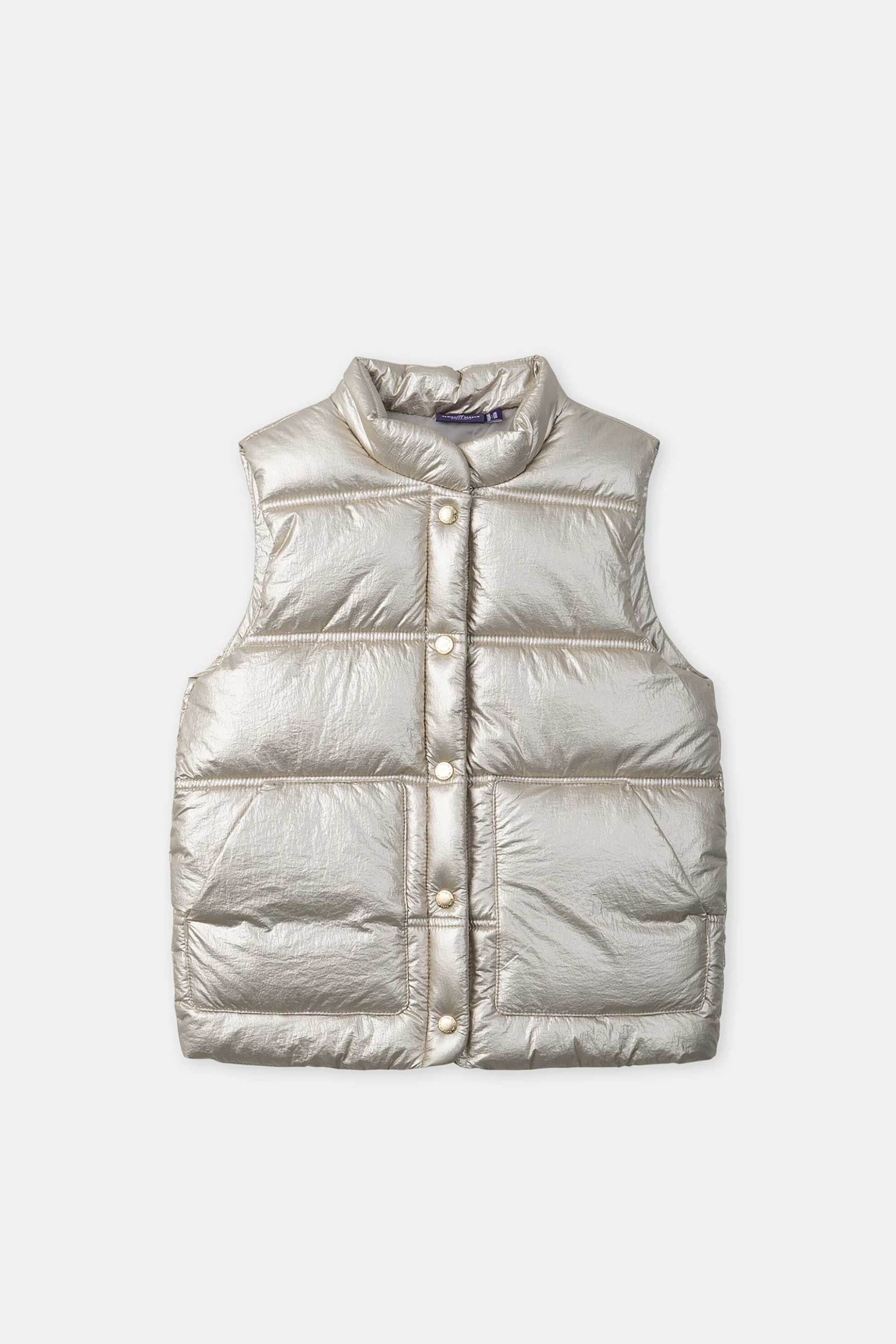 DPAM παιδικό αμάνικο μπουφάν για κορίτσια "Gold Lining" - 373474 Χρυσό φωτογραφία