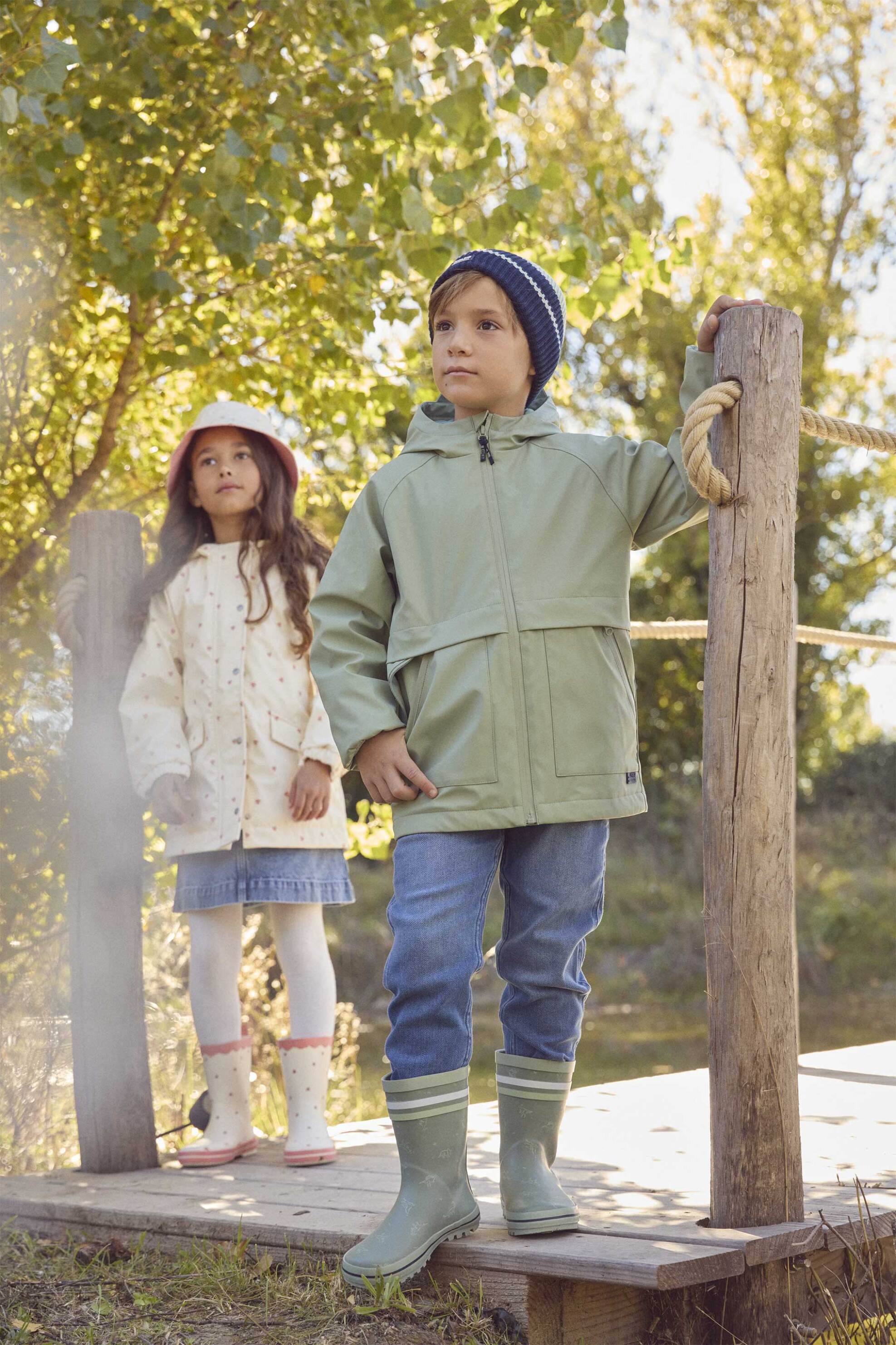 DPAM παιδικό μπουφάν για αγόρια "Mint Breeze" - 373500 Πράσινο Μέντας