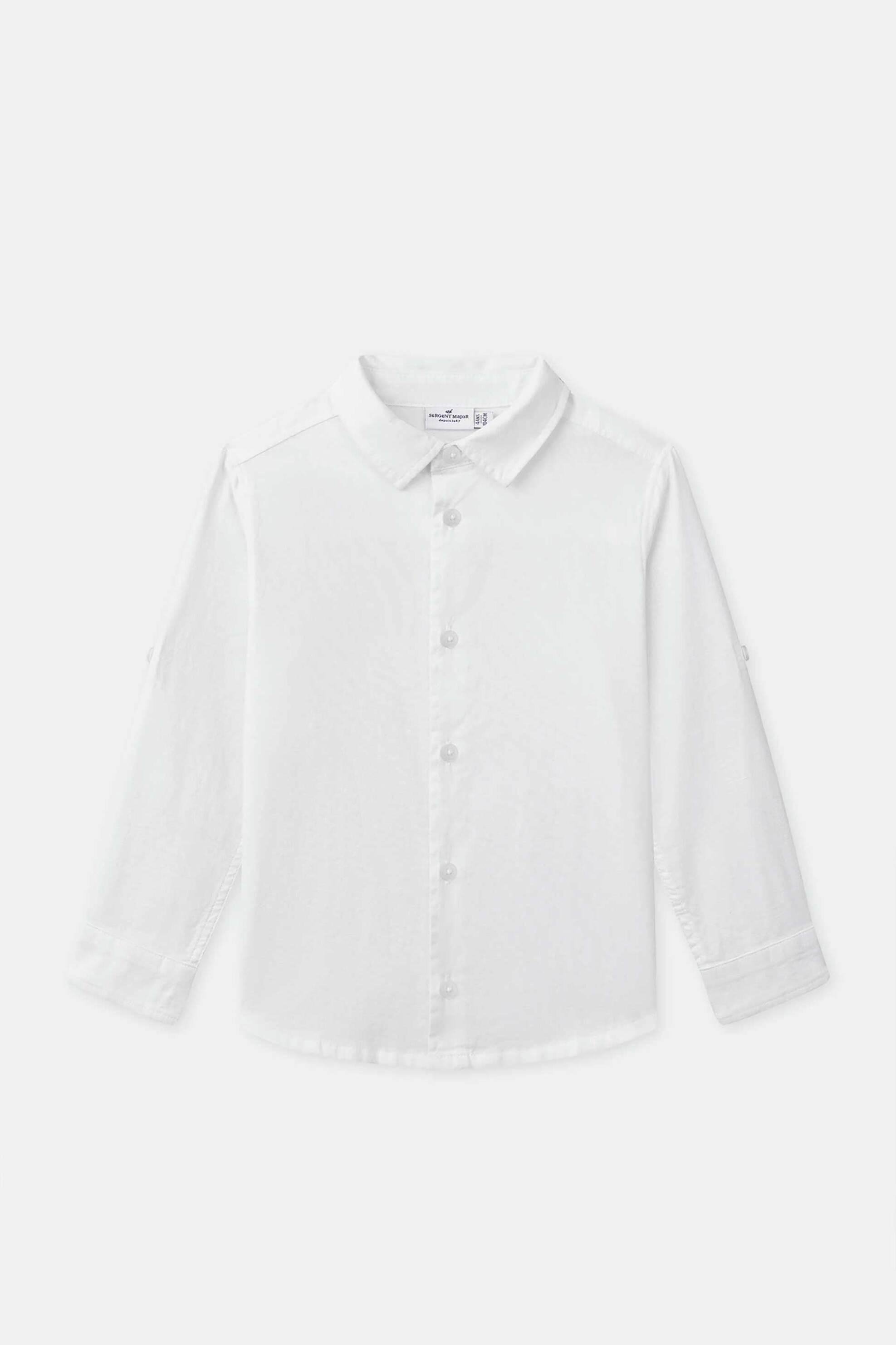 DPAM παιδικό πουκάμισο για αγόρια "Timeless White" - 374554 Λευκό