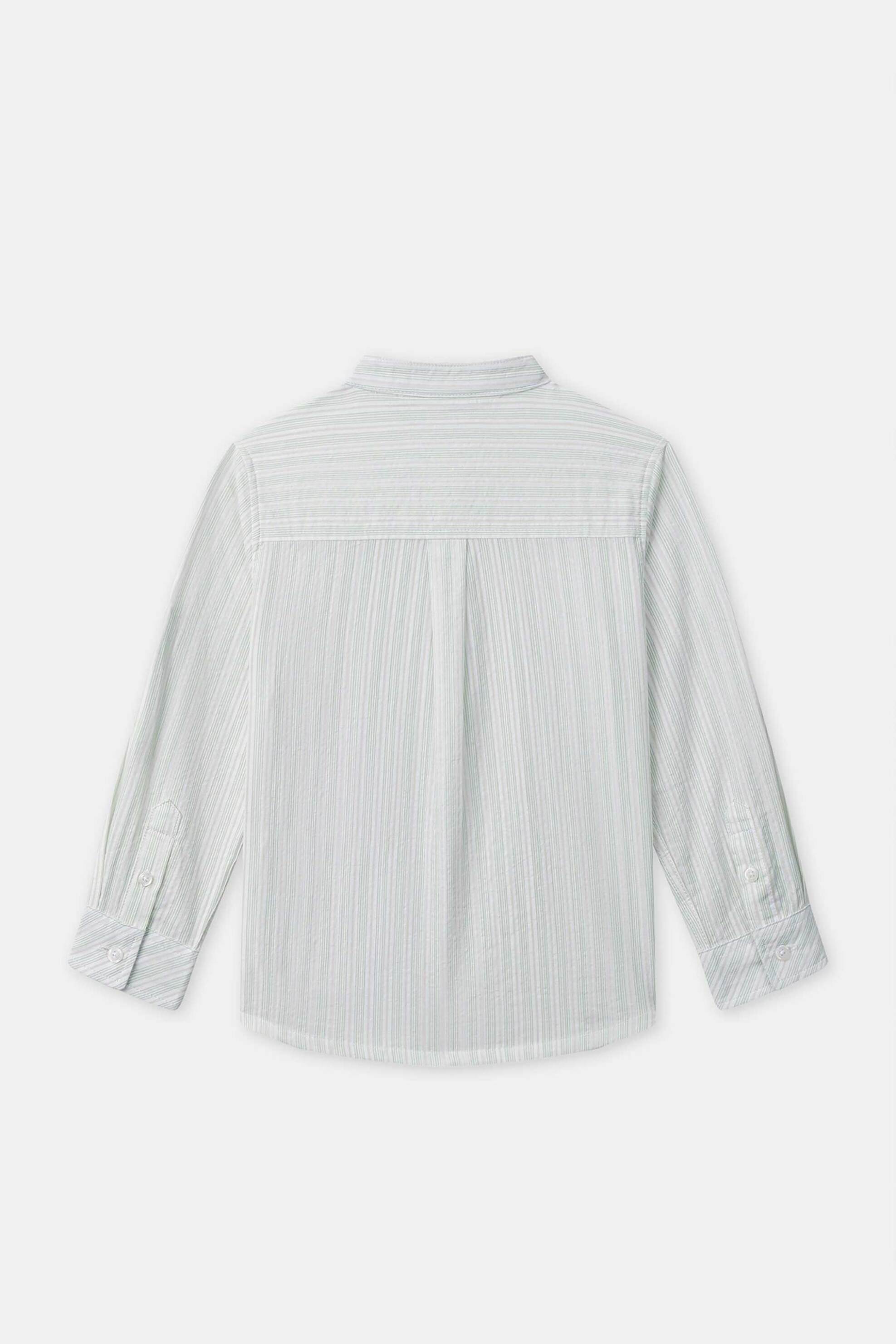 Dpam Παιδικό Πουκάμισο για Αγόρια Mandarin Stripes - 374582 Πράσινο Ανοιχτό