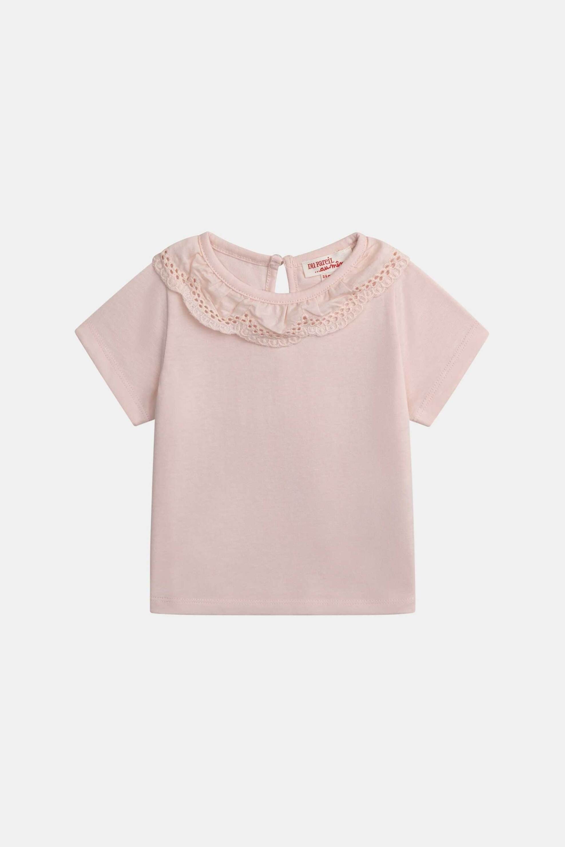 DPAM βρεφική μπλούζα για κορίτσια "Soft Pink" - 375770 Ροζ