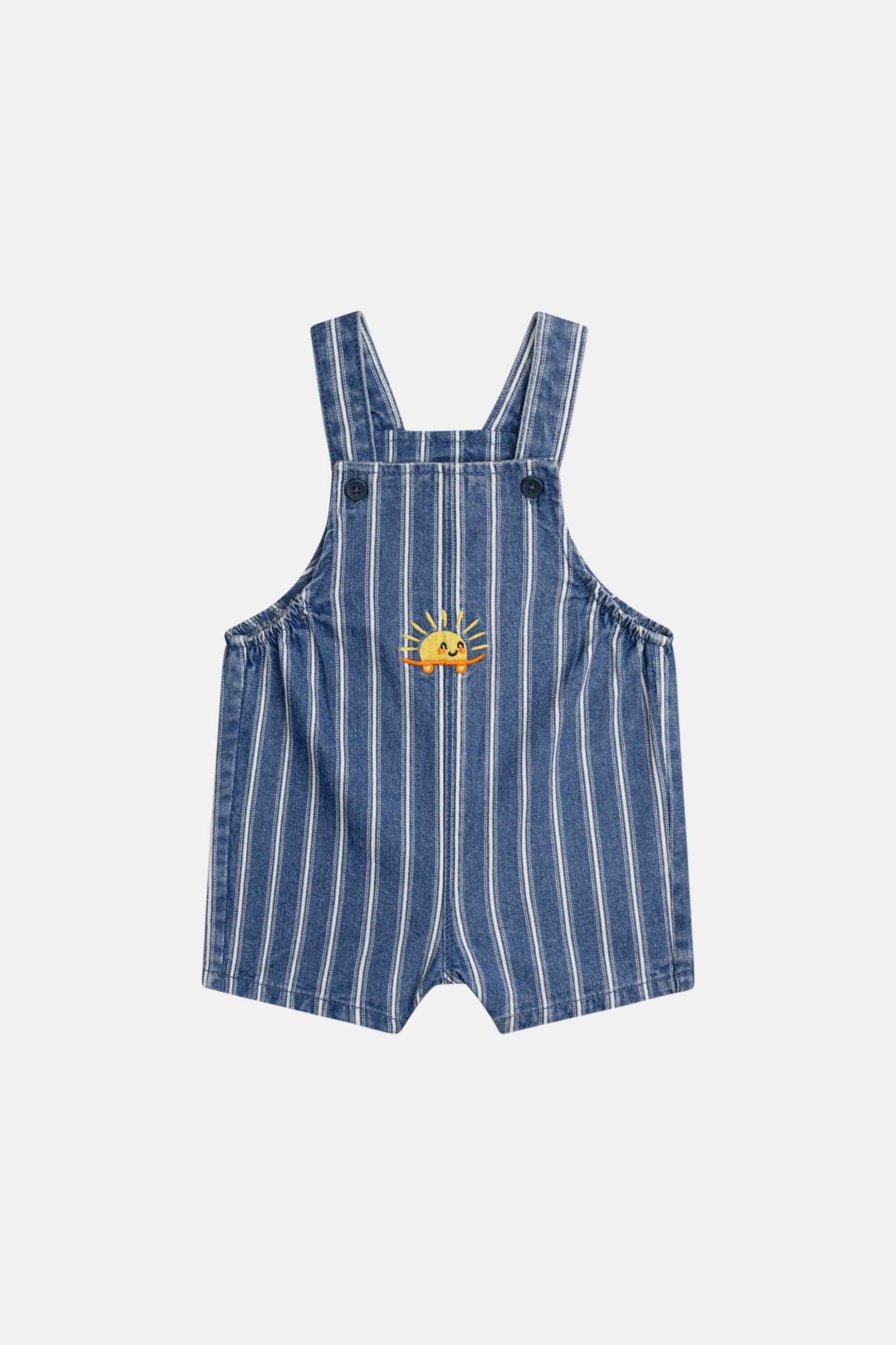DPAM βρεφική denim σαλοπέτα για αγόρια "Sun" - 375811 Denim Blue