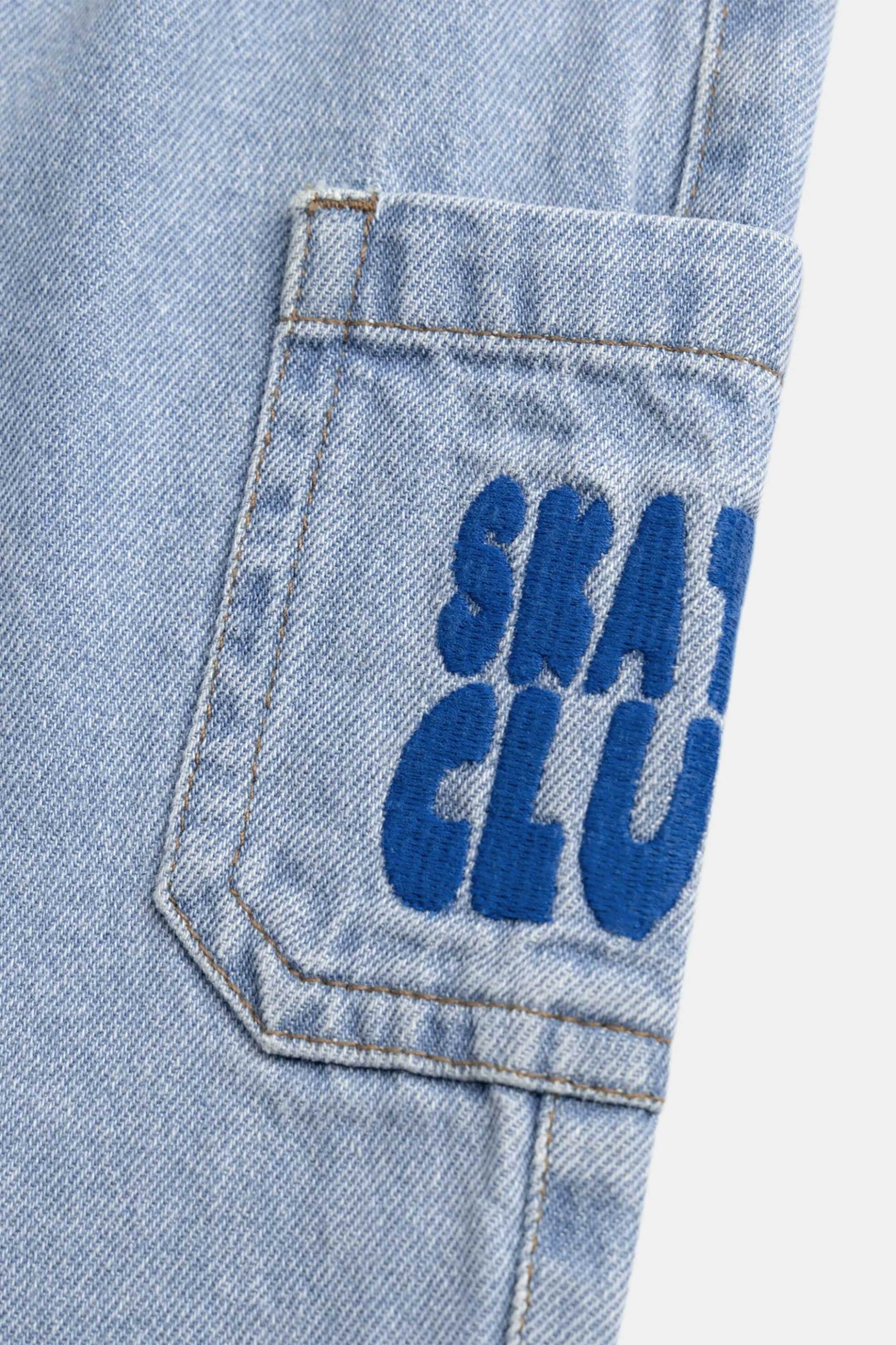 DPAM βρεφικό τζιν παντελόνι για αγόρια "Skate Club" - 376032 Denim Blue φωτογραφία