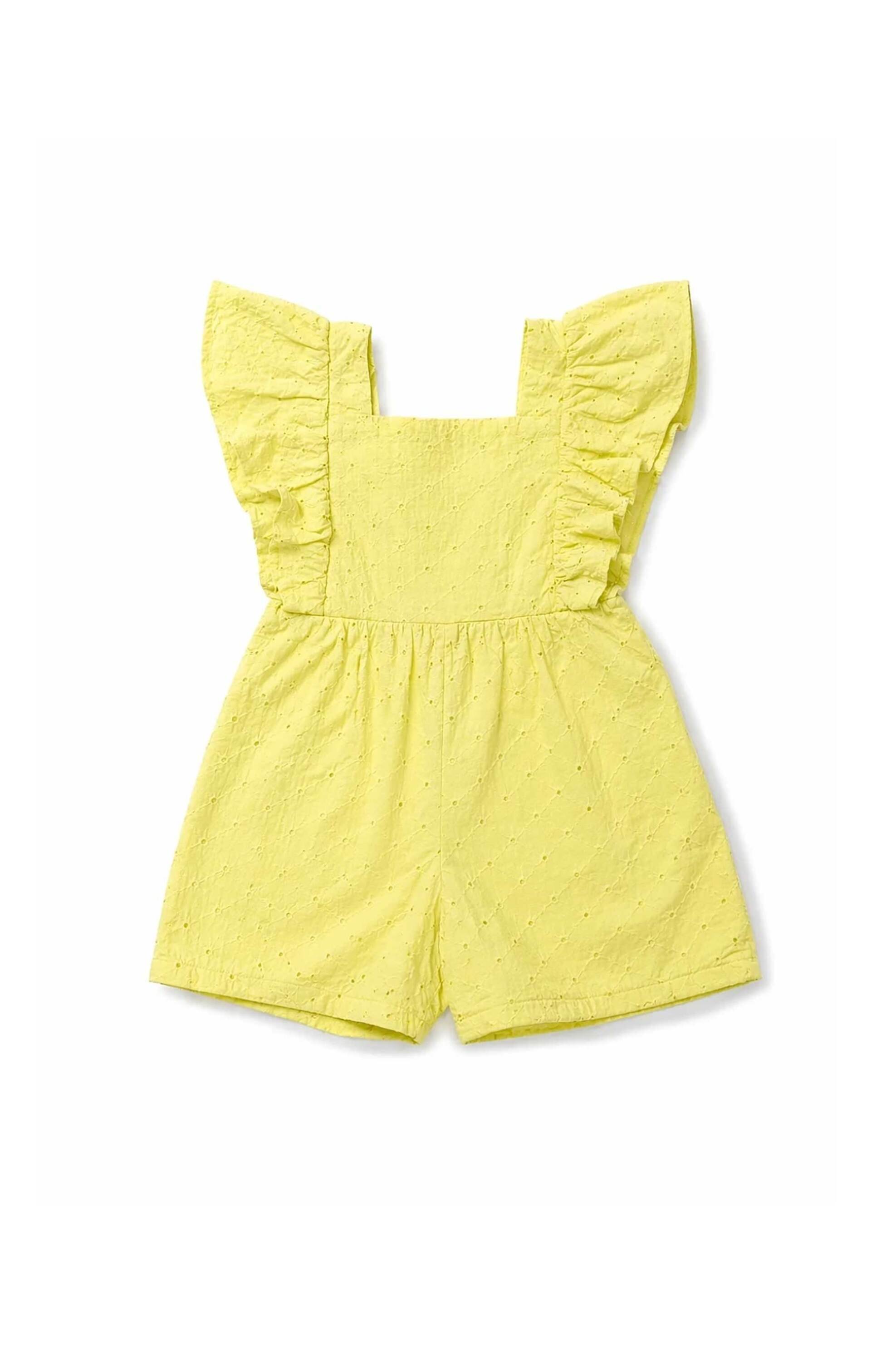 Dpam Παιδική Σαλοπέτα για Κορίτσια Yellow Summer - 376479 Κίτρινο