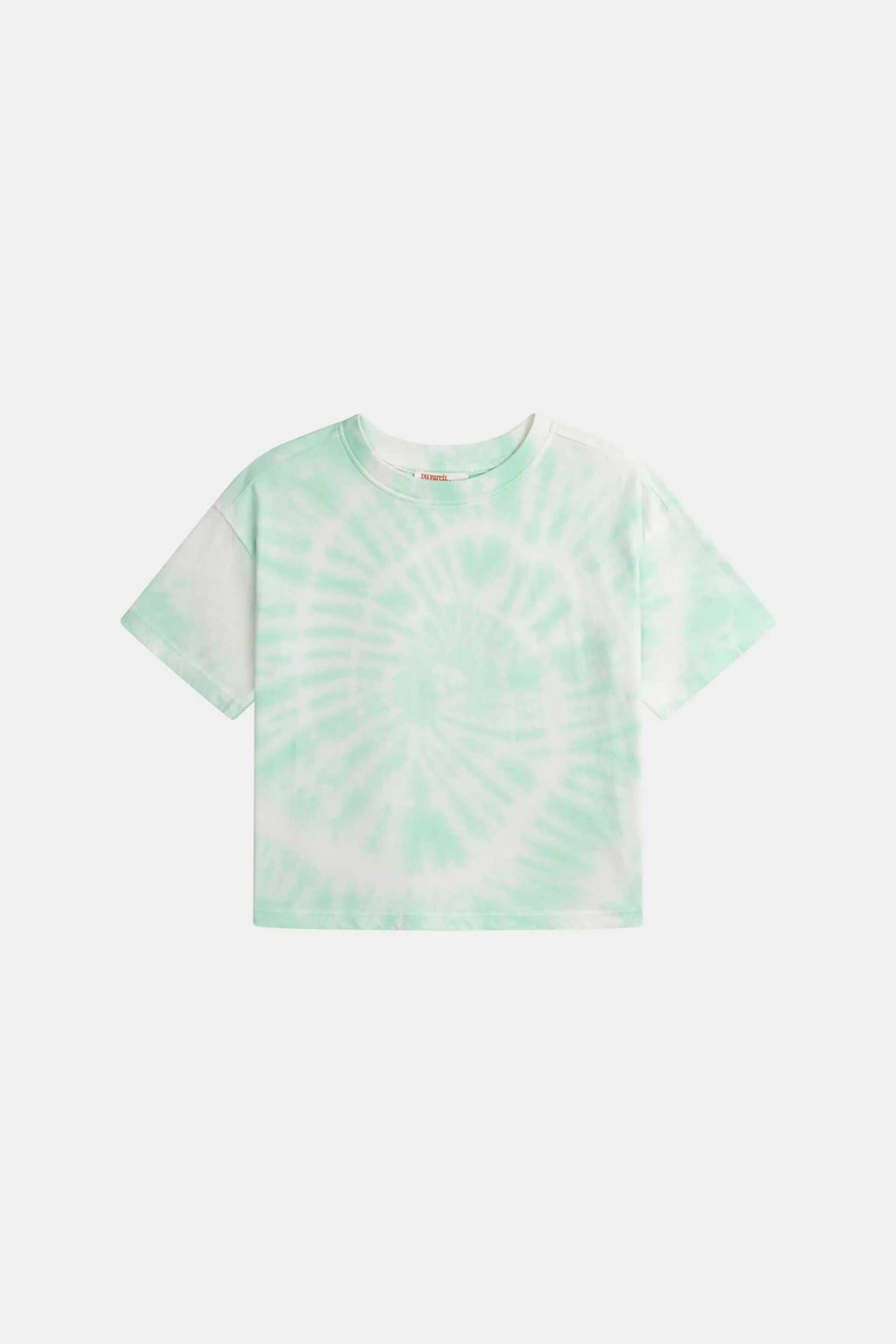 DPAM παιδική μπλούζα για κορίτσια mint "Tie-Dye" - 376616 Πράσινο Μέντας