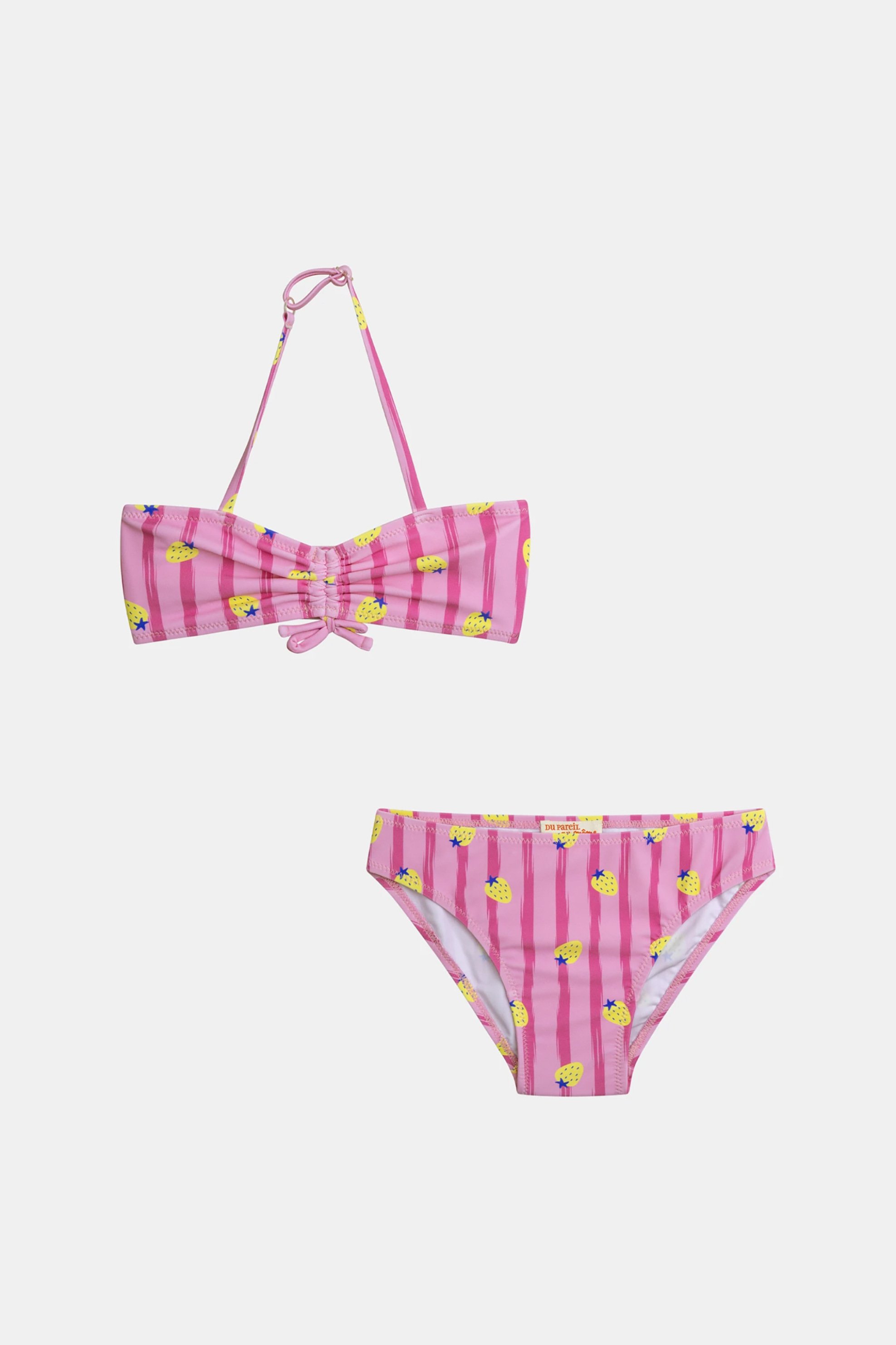 DPAM παιδικό μαγιό για κορίτσια "Pink Strawberries" - 376878 Ροζ