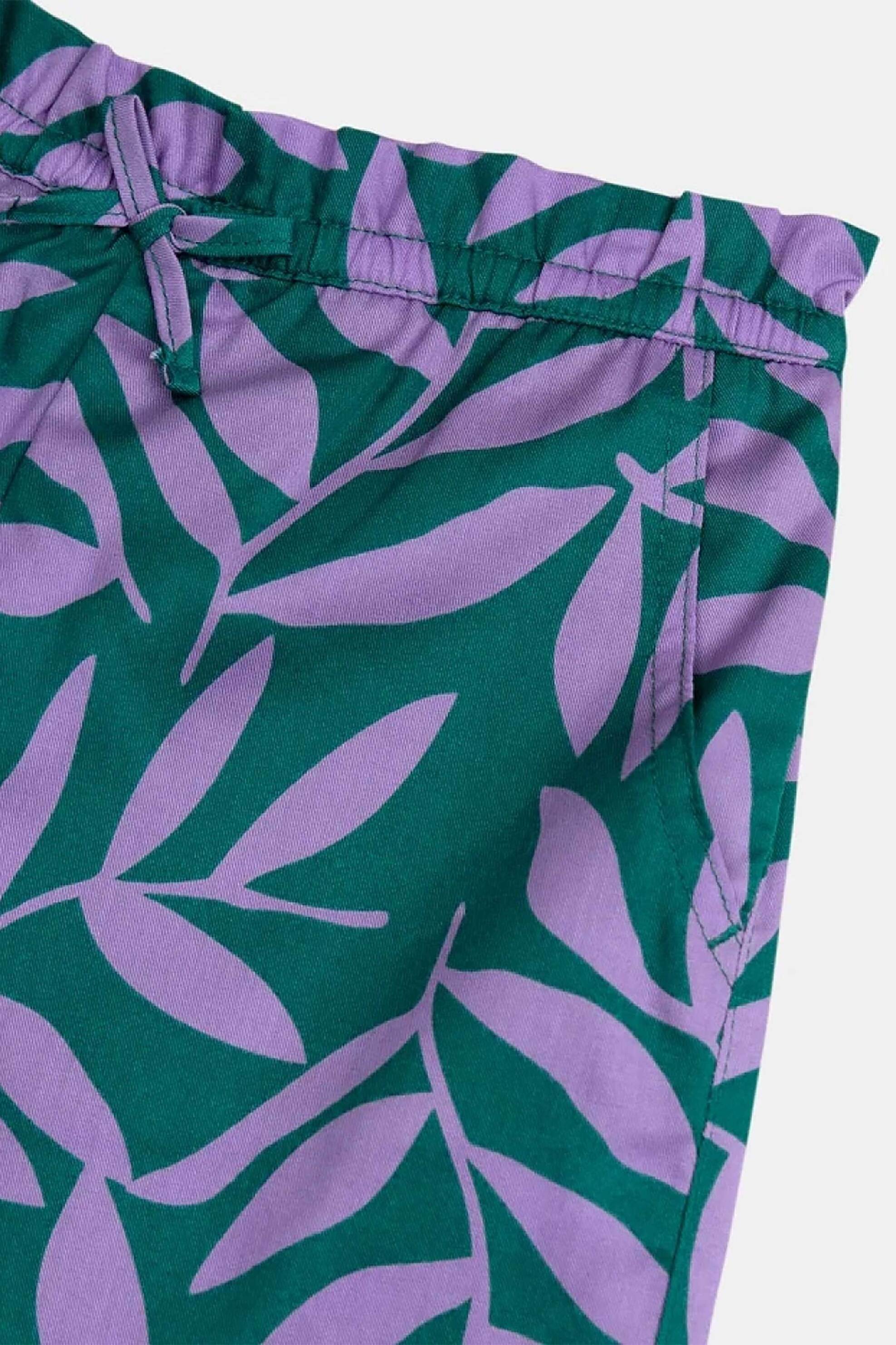Dpam Παιδική Παντελόνα για Κορίτσια Emerald Flowers - 377062 Βιολετί