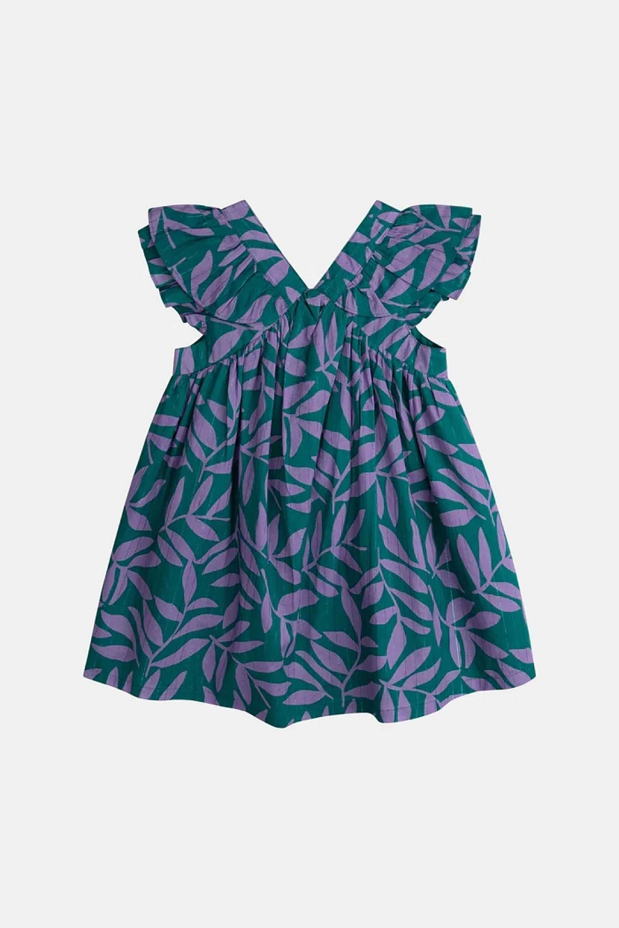 Dpam Παιδικό Φόρεμα για Κορίτσια Emerald Flowers - 377089 Βιολετί