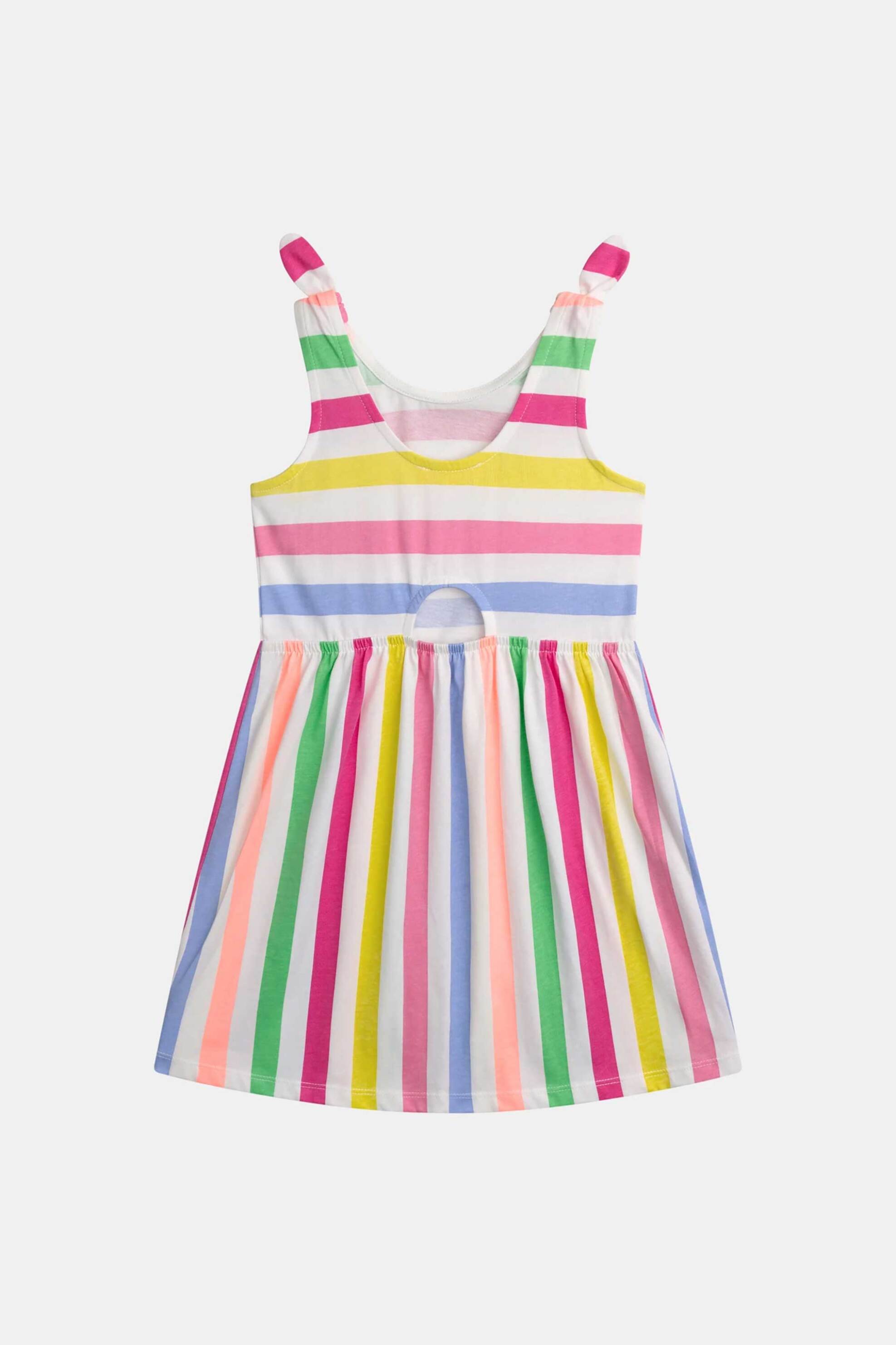 DPAM παιδικό φόρεμα για κορίτσια "Colourful Stripes" - 377424 Πολύχρωμο