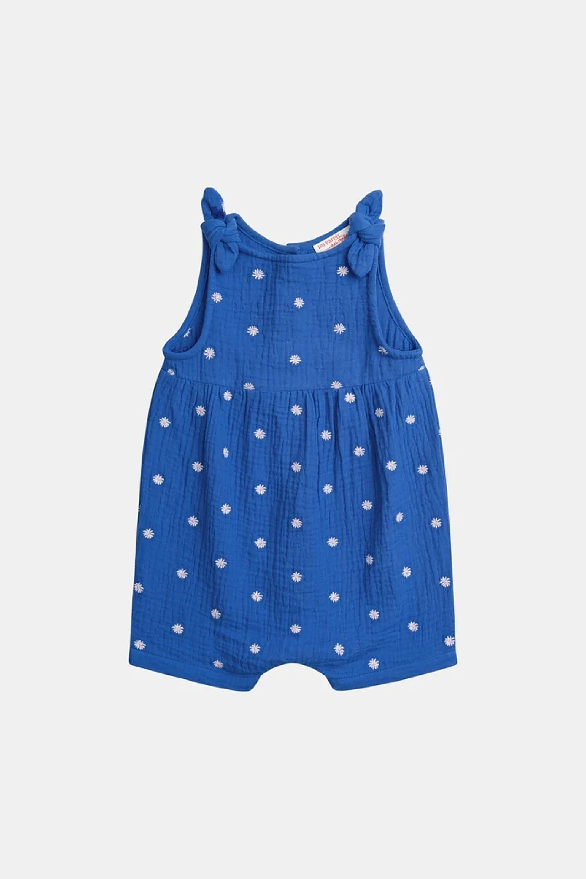 DPAM βρεφική σαλοπέτα για κορίτσια "Electric Romper" - 377923 Μπλε