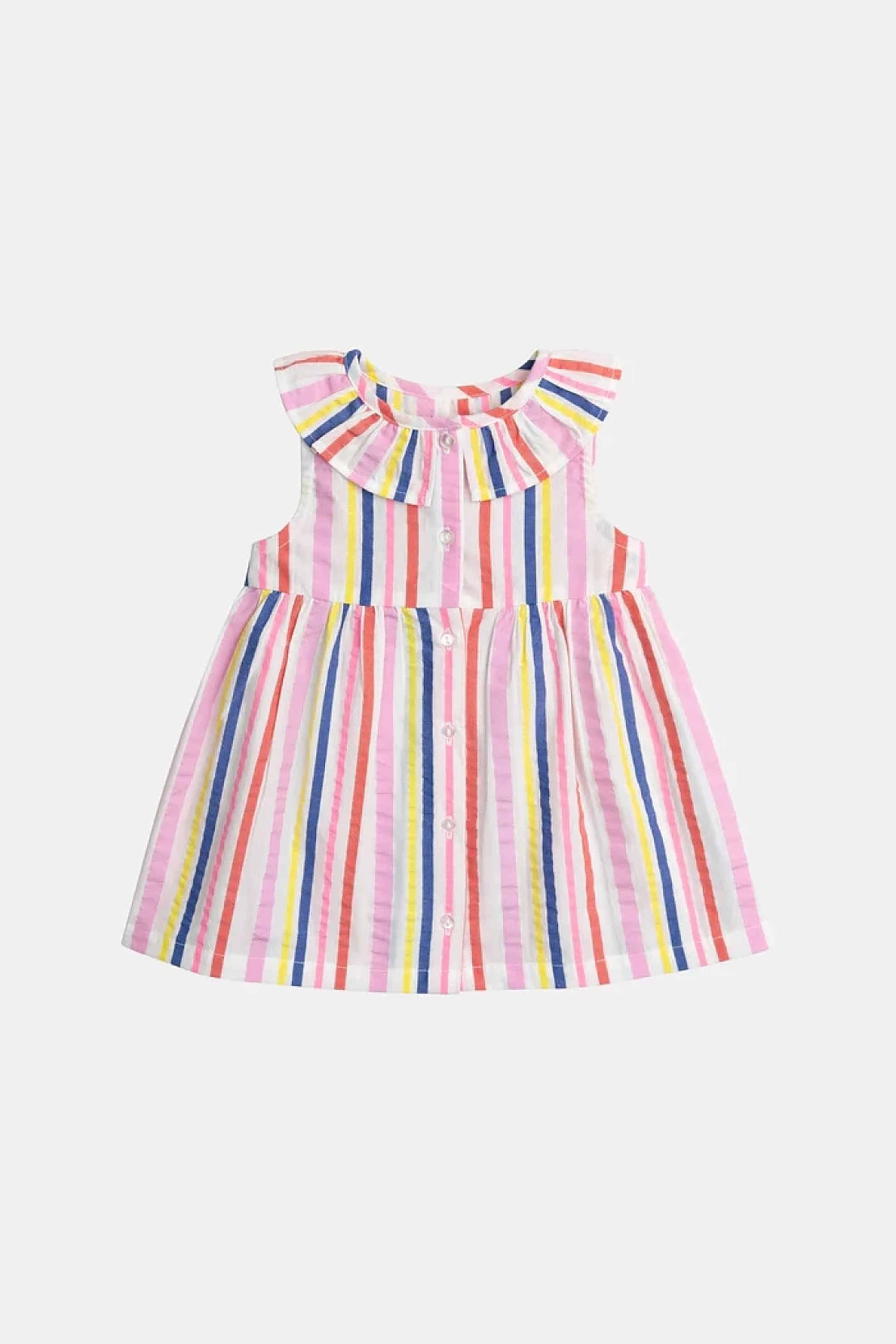 Dpam Βρεφικό Φόρεμα για Κορίτσια Pink Stripes - 377959 Ροζ