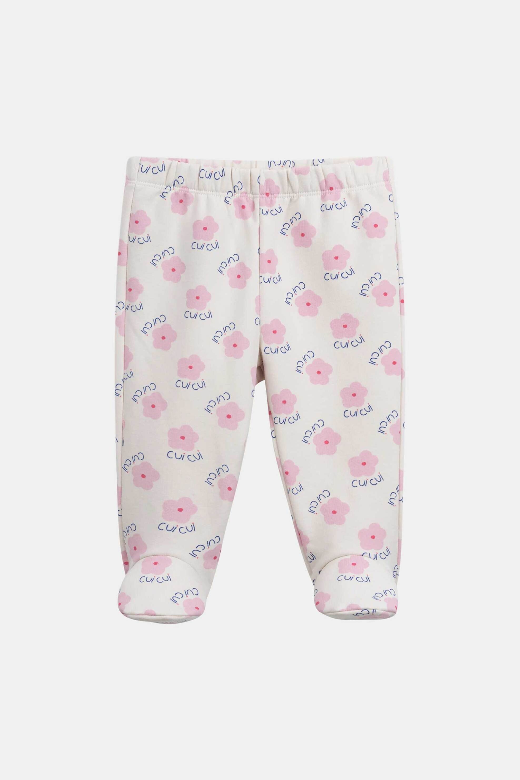 Dpam Βρεφική Πιτζάμα για Κορίτσια Cozy Birdie - 381860 Κρέμ