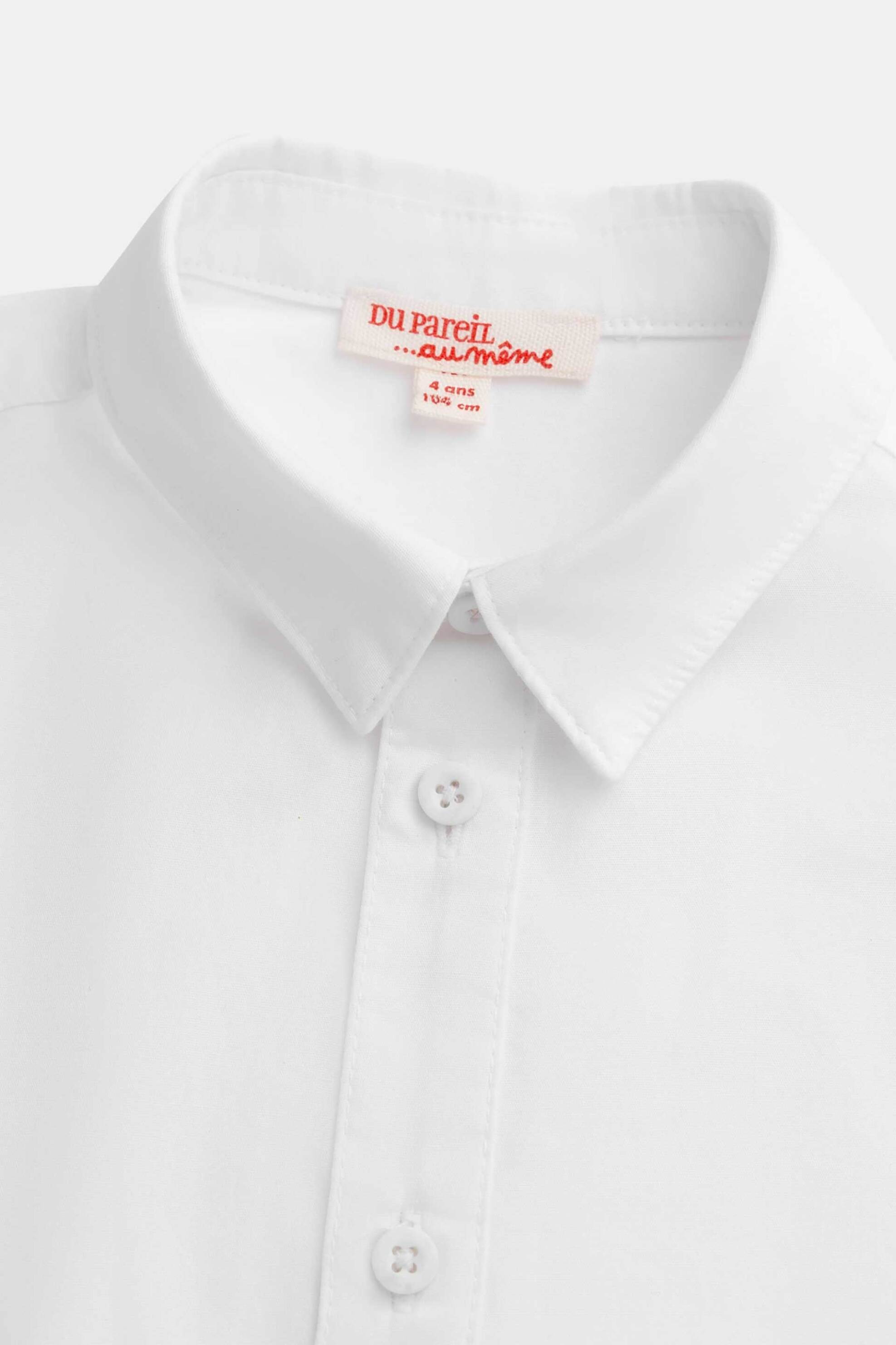 Dpam Παιδικό Πουκάμισο Chic White - 381199 Λευκό