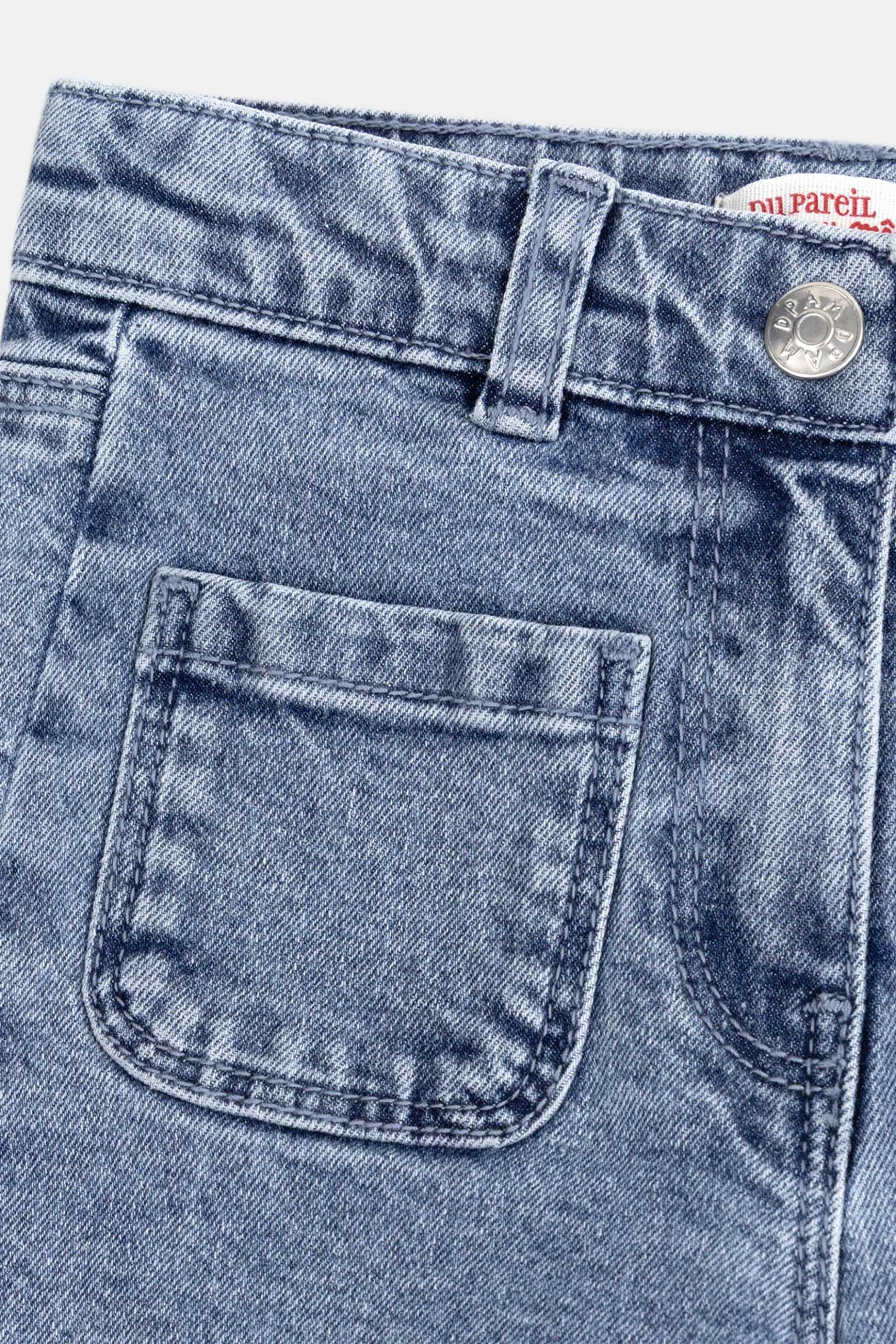 Dpam Παιδικό Παντελόνι Τζιν για Κορίτσια Blue Flare - 381625 Denim Ανοιχτό