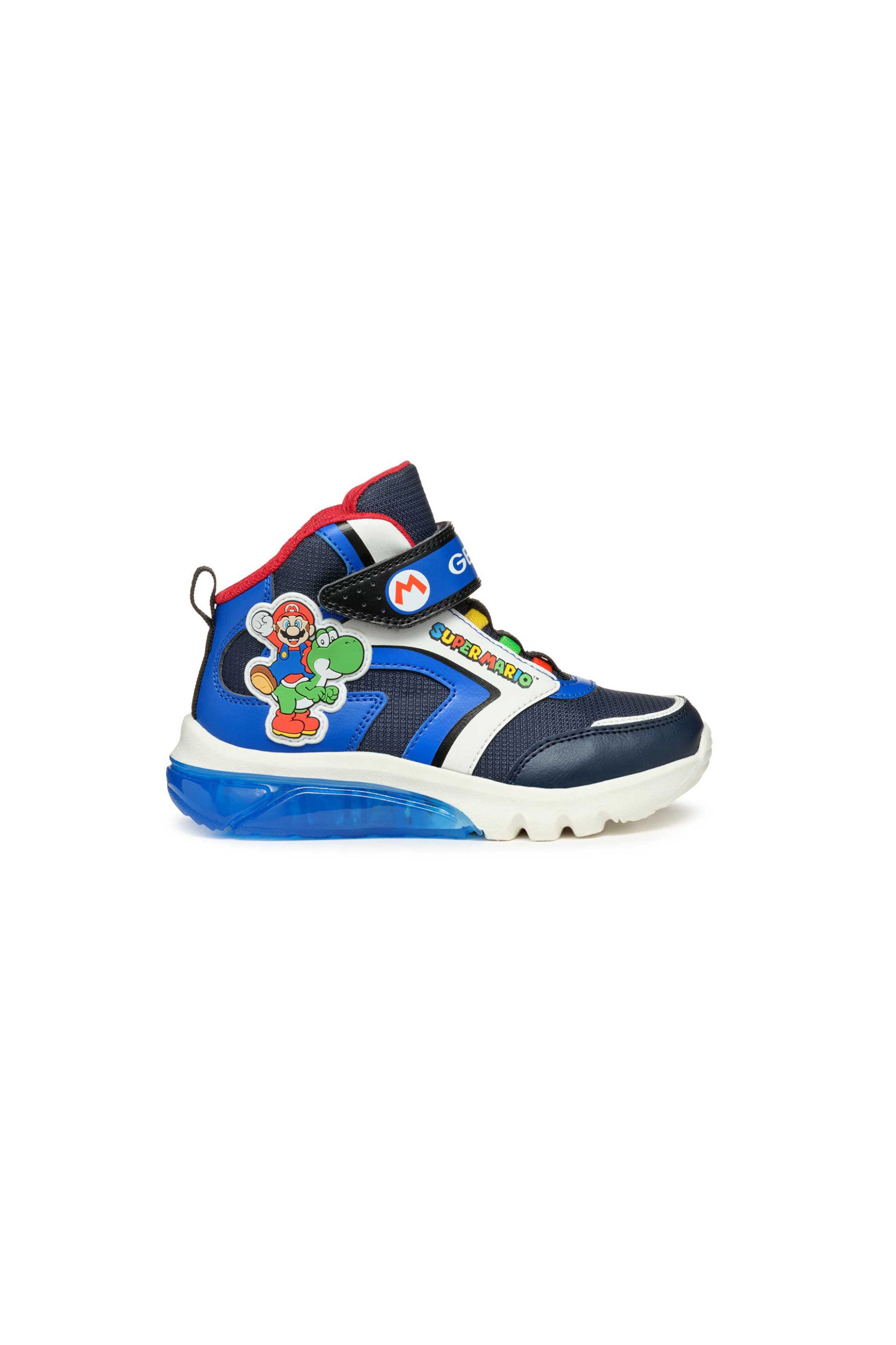 GEOX Geox παιδικά sneakers μποτάκια "Ciberdron" - 349478 Μπλε Σκούρο