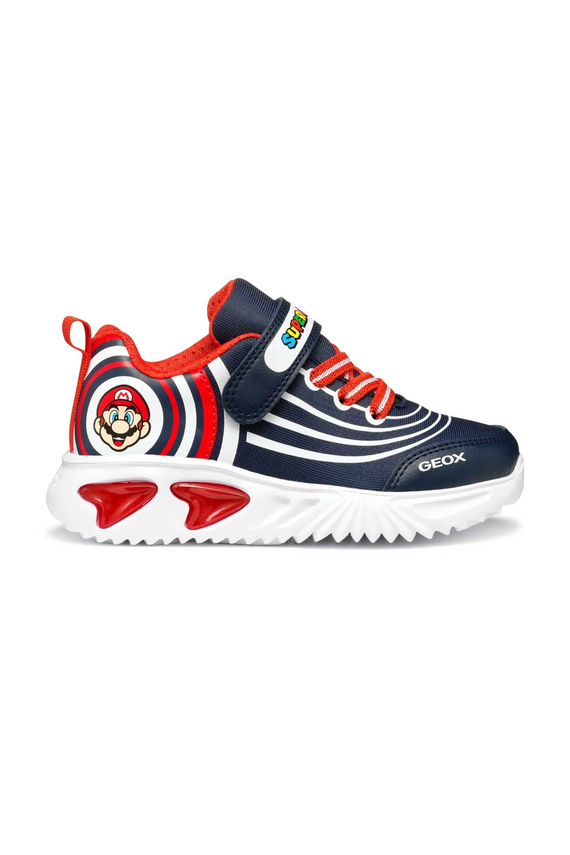 GEOX Geox παιδικά sneakers για αγόρια "J Assister" - 357282 Μπλε Σκούρο
