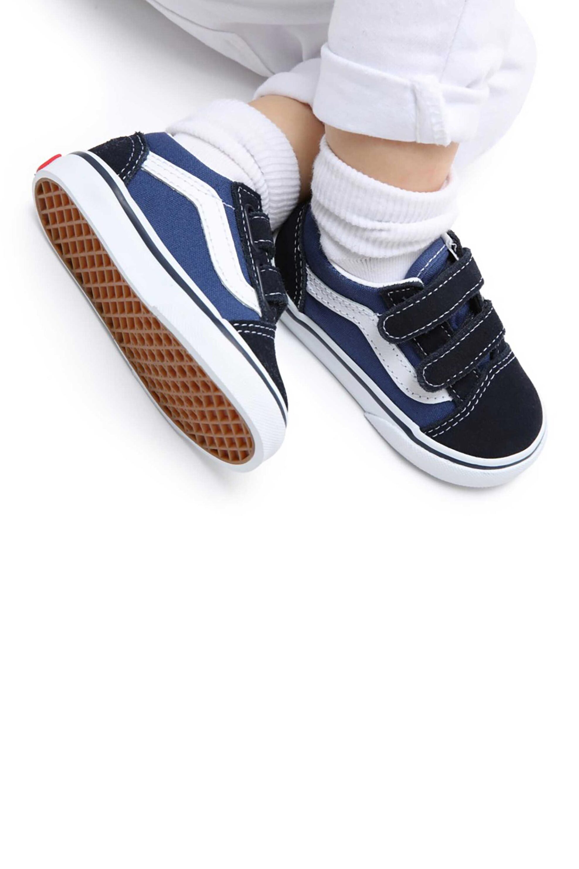 Vans βρεφικά παπούτσια για αγόρια "Old Skool" - 332372 Μπλε Σκούρο φωτογραφία