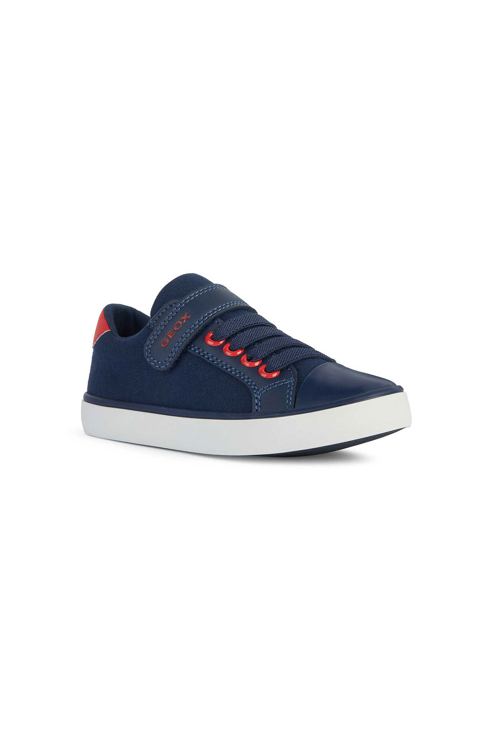Geox παιδικά sneakers για αγόρια "J Gisli" - 343023 Μπλε Σκούρο φωτογραφία