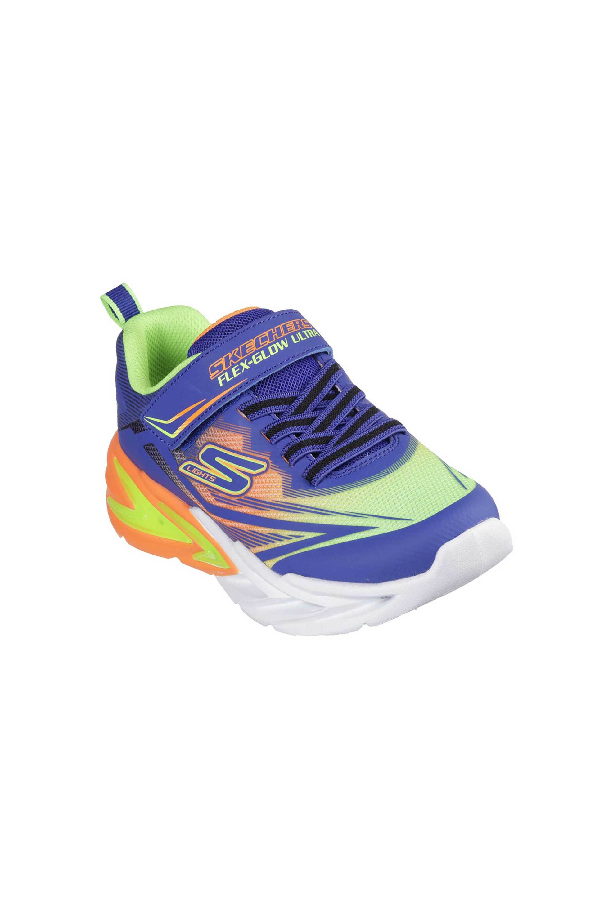 Skechers παιδικά παπούτσια για αγόρια "Flex Glow Ultra" (27-35) - 362201 Μπλε φωτογραφία