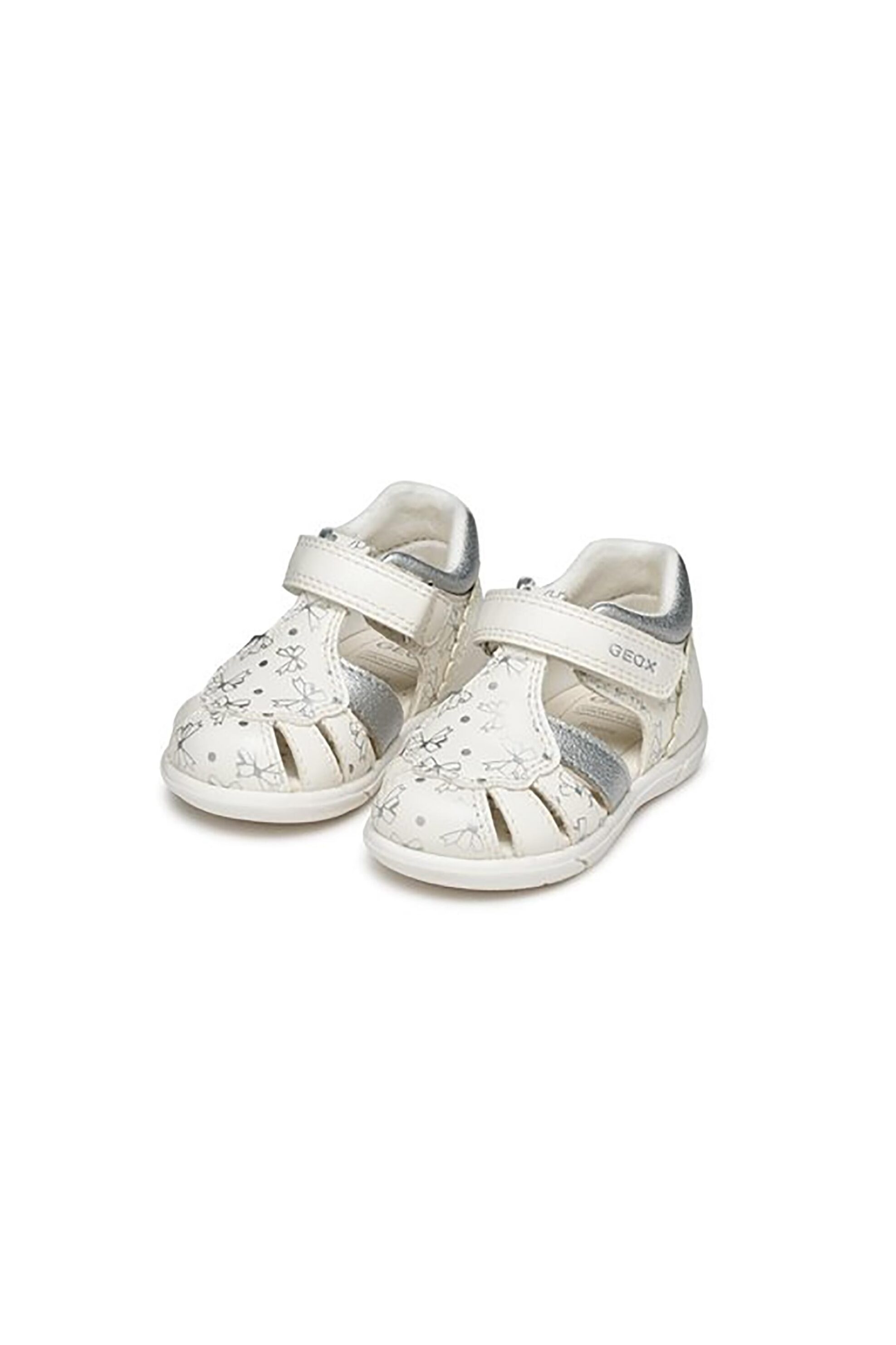 Geox βρεφικά παπούτσια "Sandal Zapito Full" (19-26) - 356993 Ασημί φωτογραφία