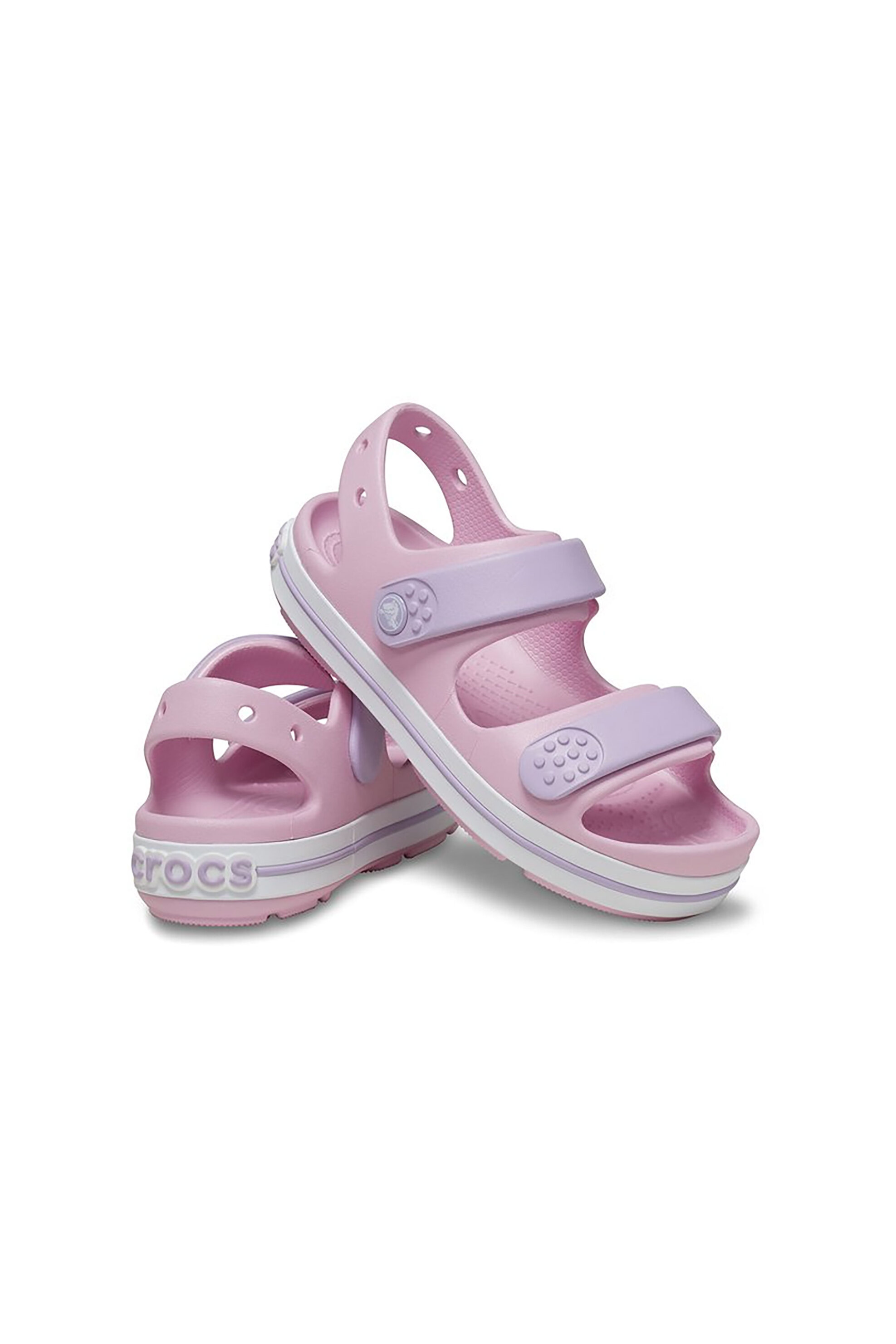 Crocs Βρεφικά Σανδάλια Crocband (19-28) - 347863 Ροζ